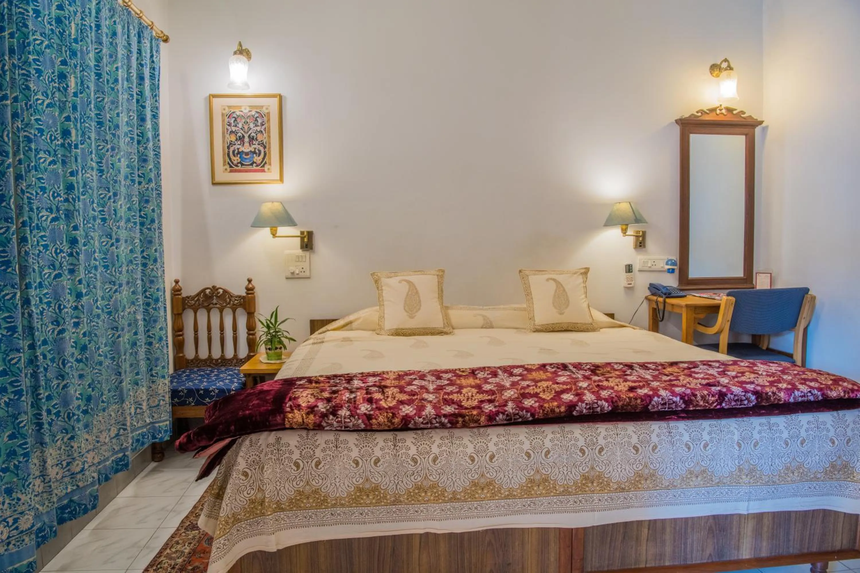 Photo of the whole room, Bed in Hotel Arya Niwas