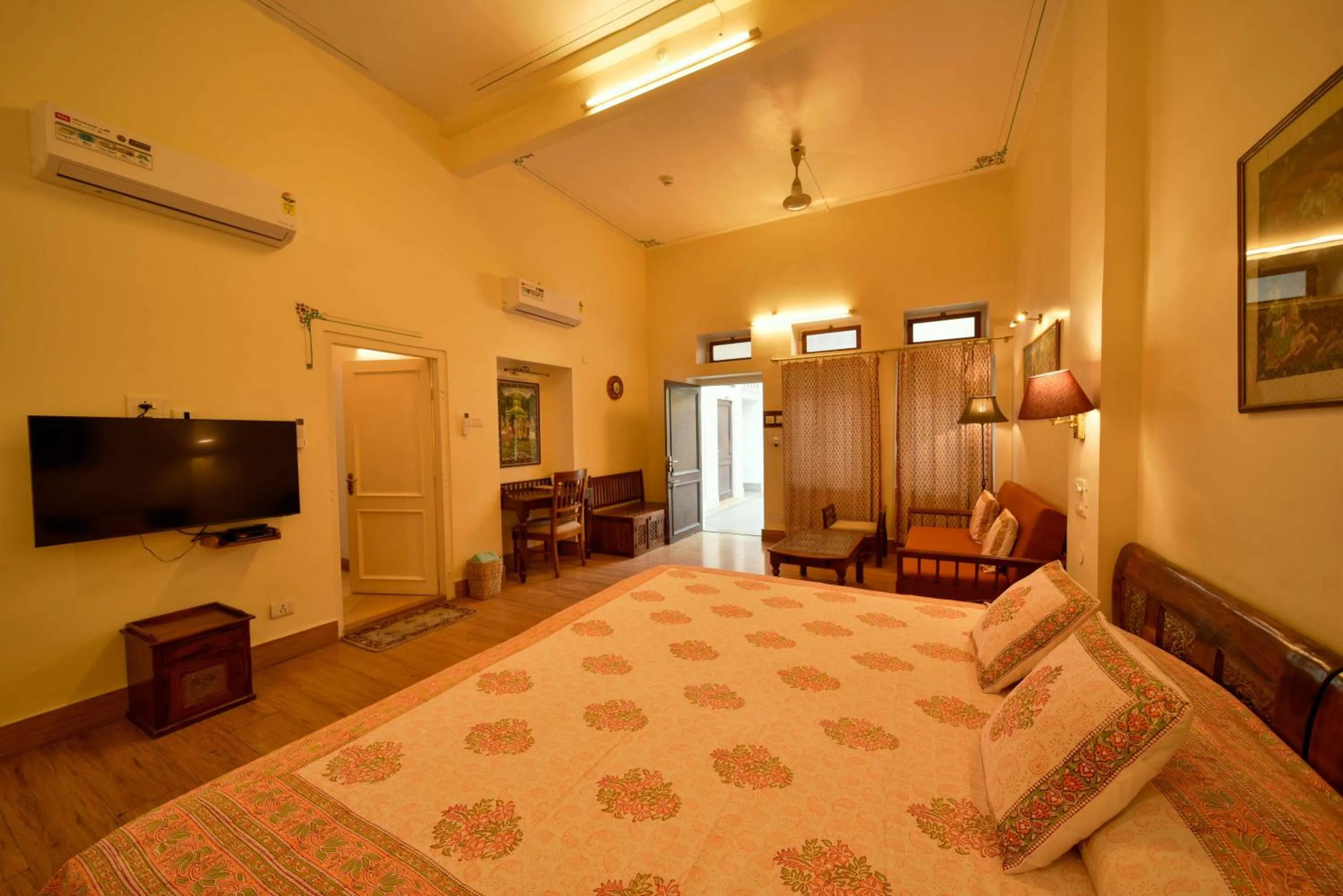 Photo of the whole room, Bed in Hotel Arya Niwas