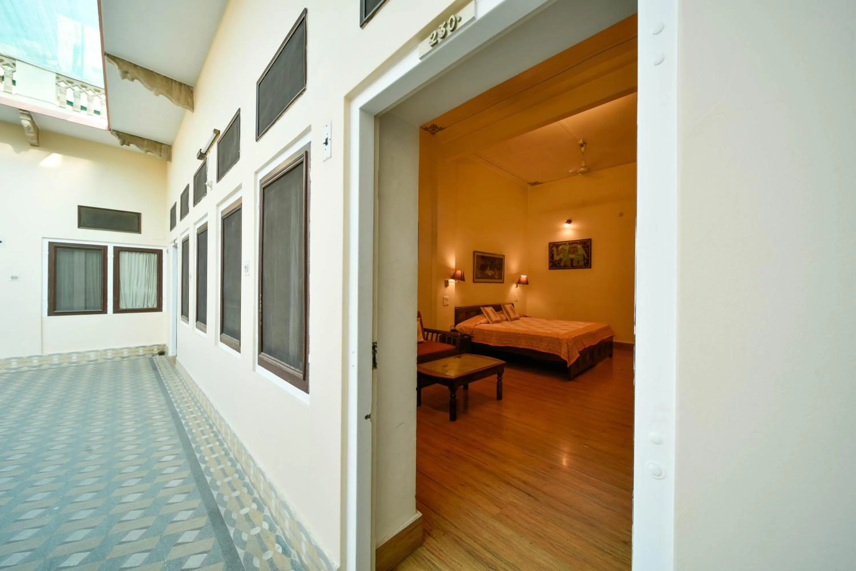 View (from property/room), Bed in Hotel Arya Niwas