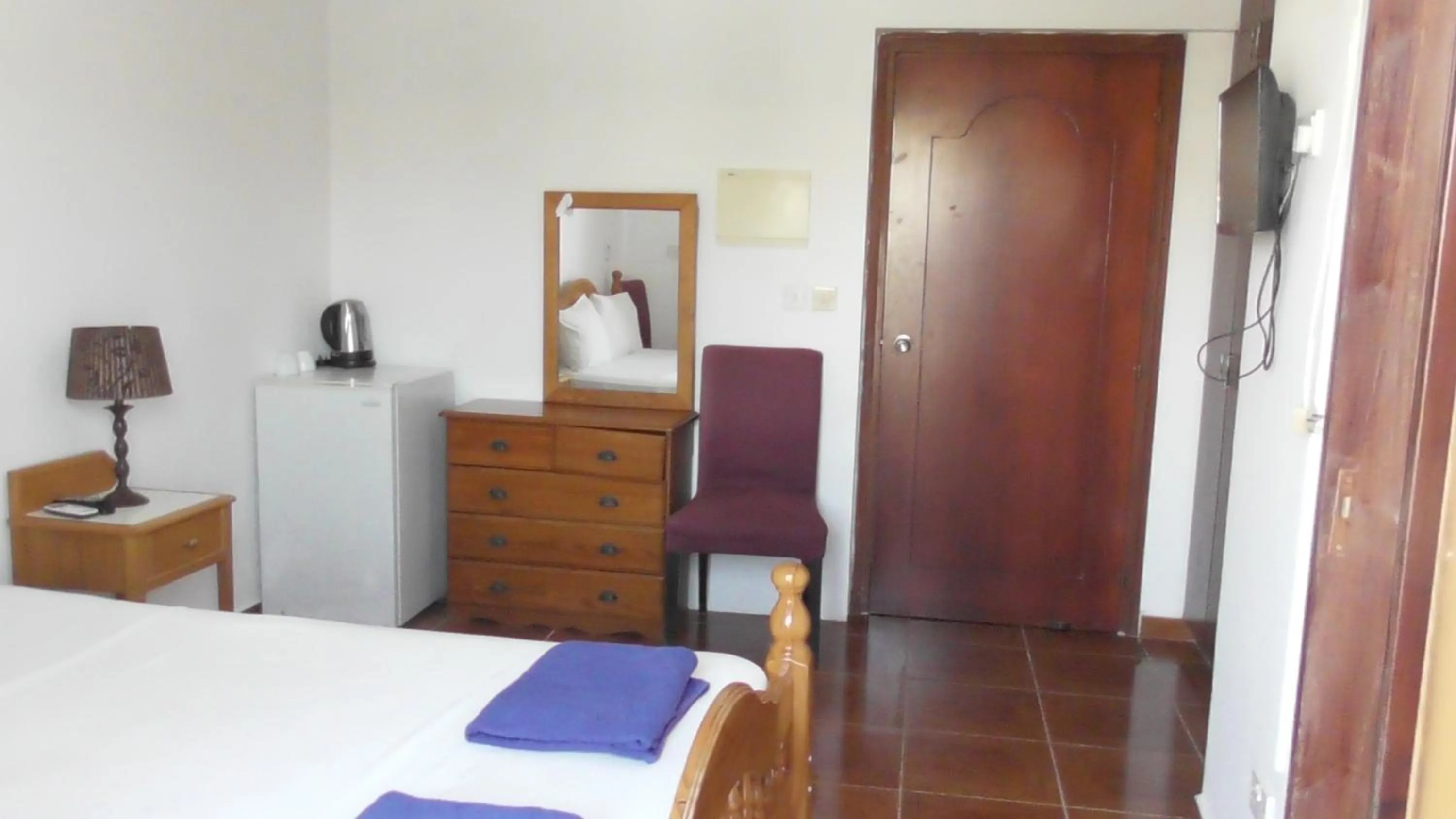 Bed in Bella Rosa hotel Cyprus