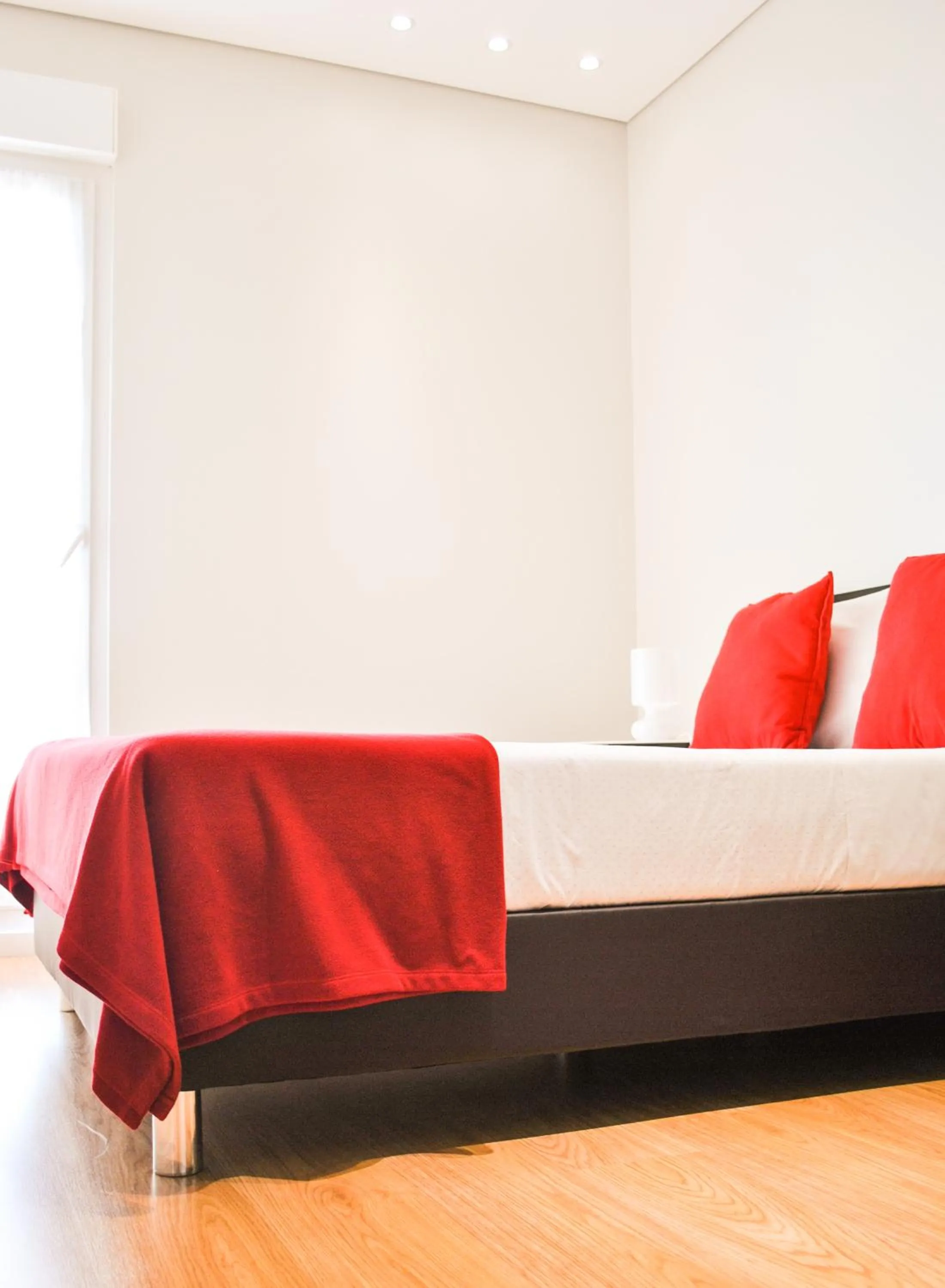 Bed in Apartamentos Portodouro - Santa Catarina