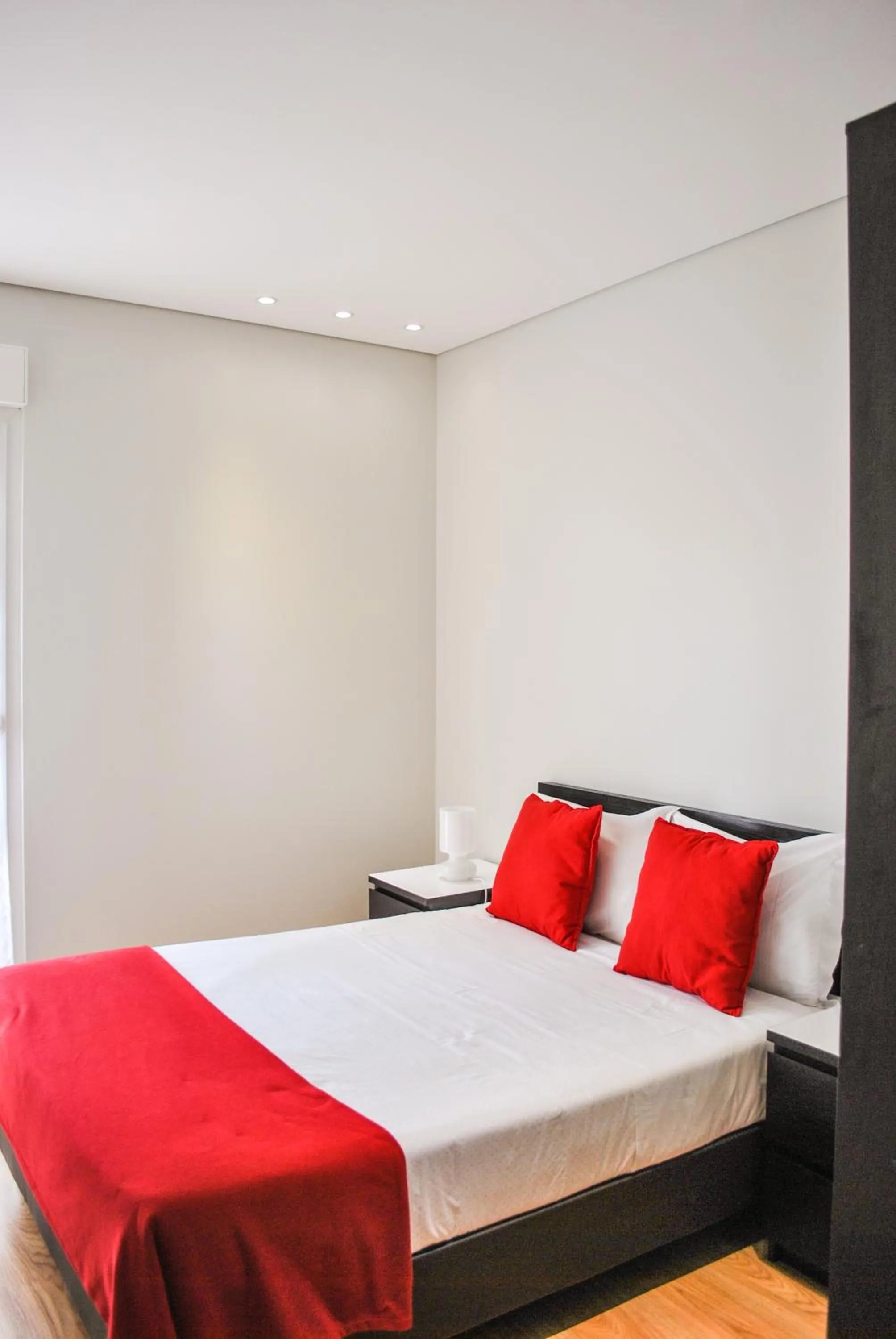 Bed in Apartamentos Portodouro - Santa Catarina