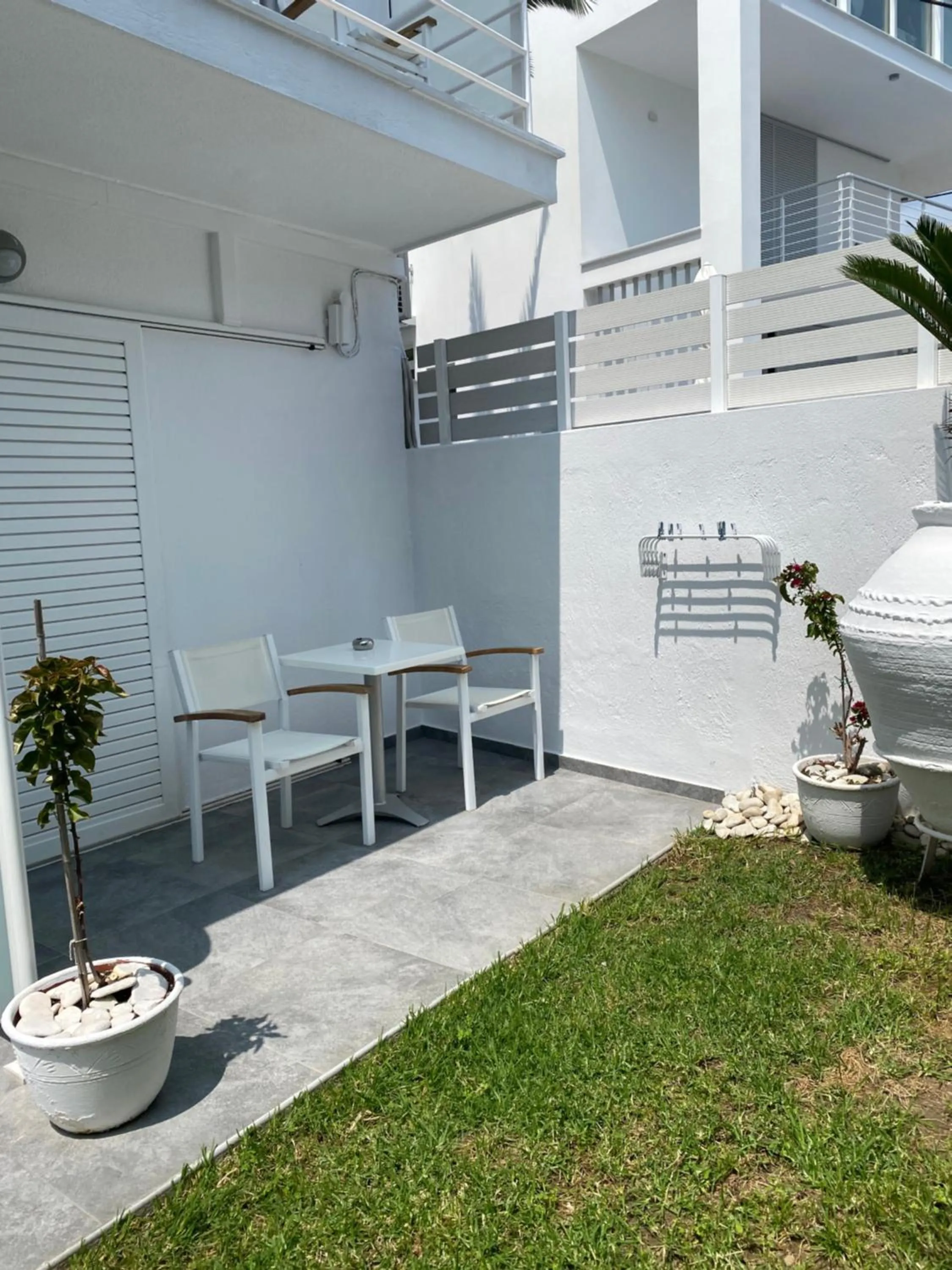 Balcony/Terrace in Anemoni Beach Hotel