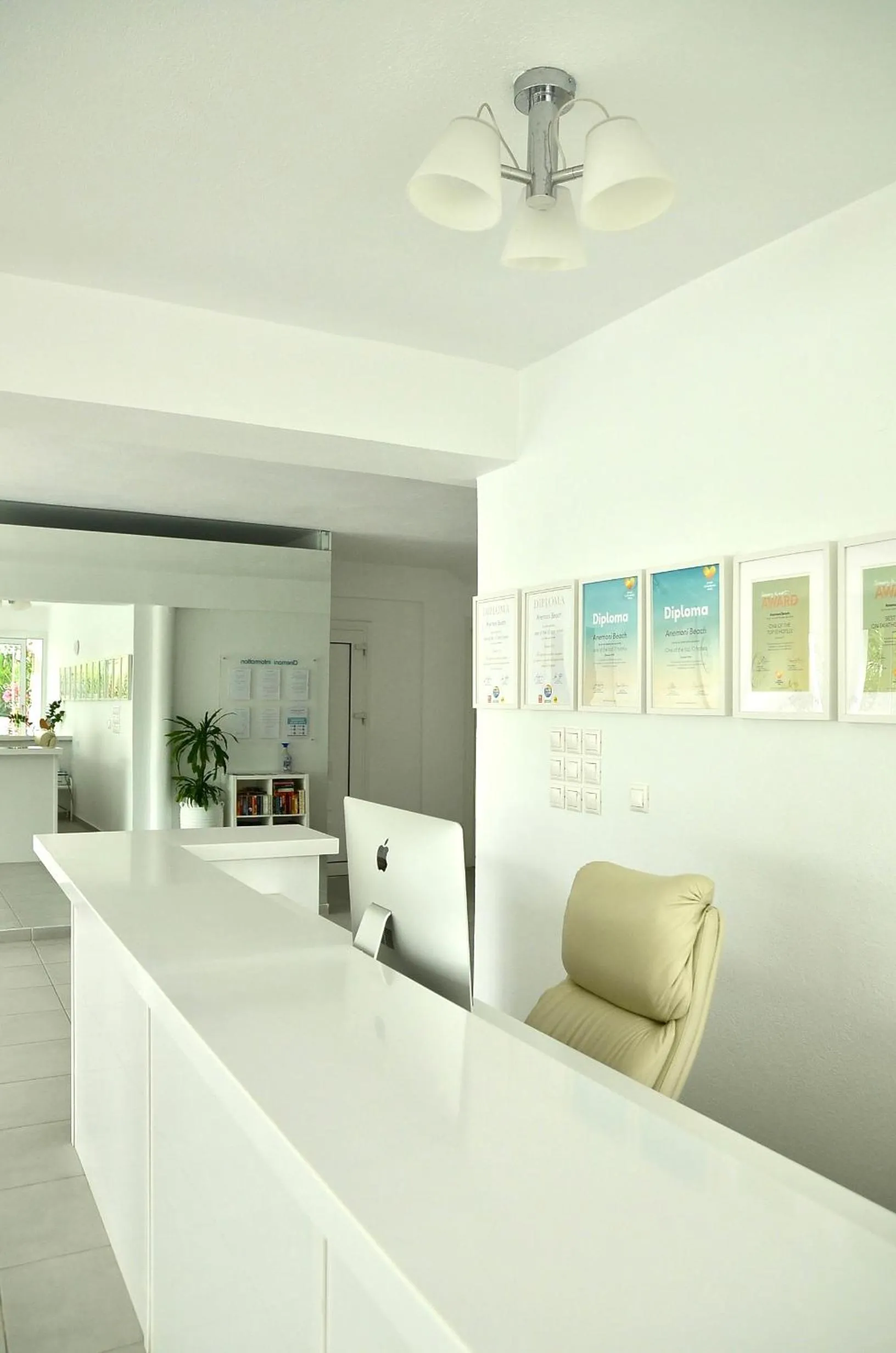 Lobby or reception in Anemoni Beach Hotel