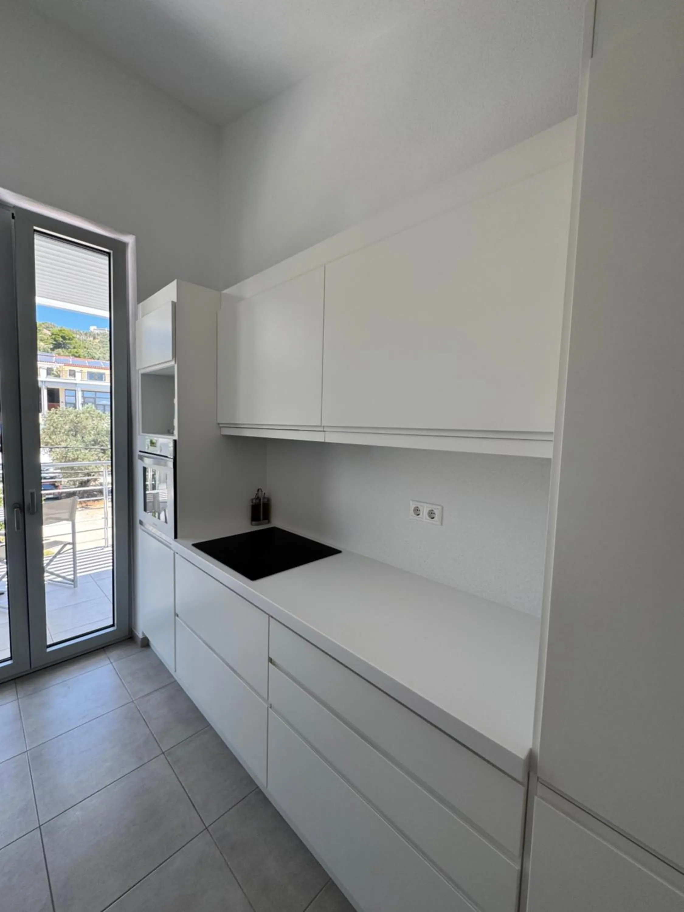 Kitchen or kitchenette in Anemoni Beach Hotel