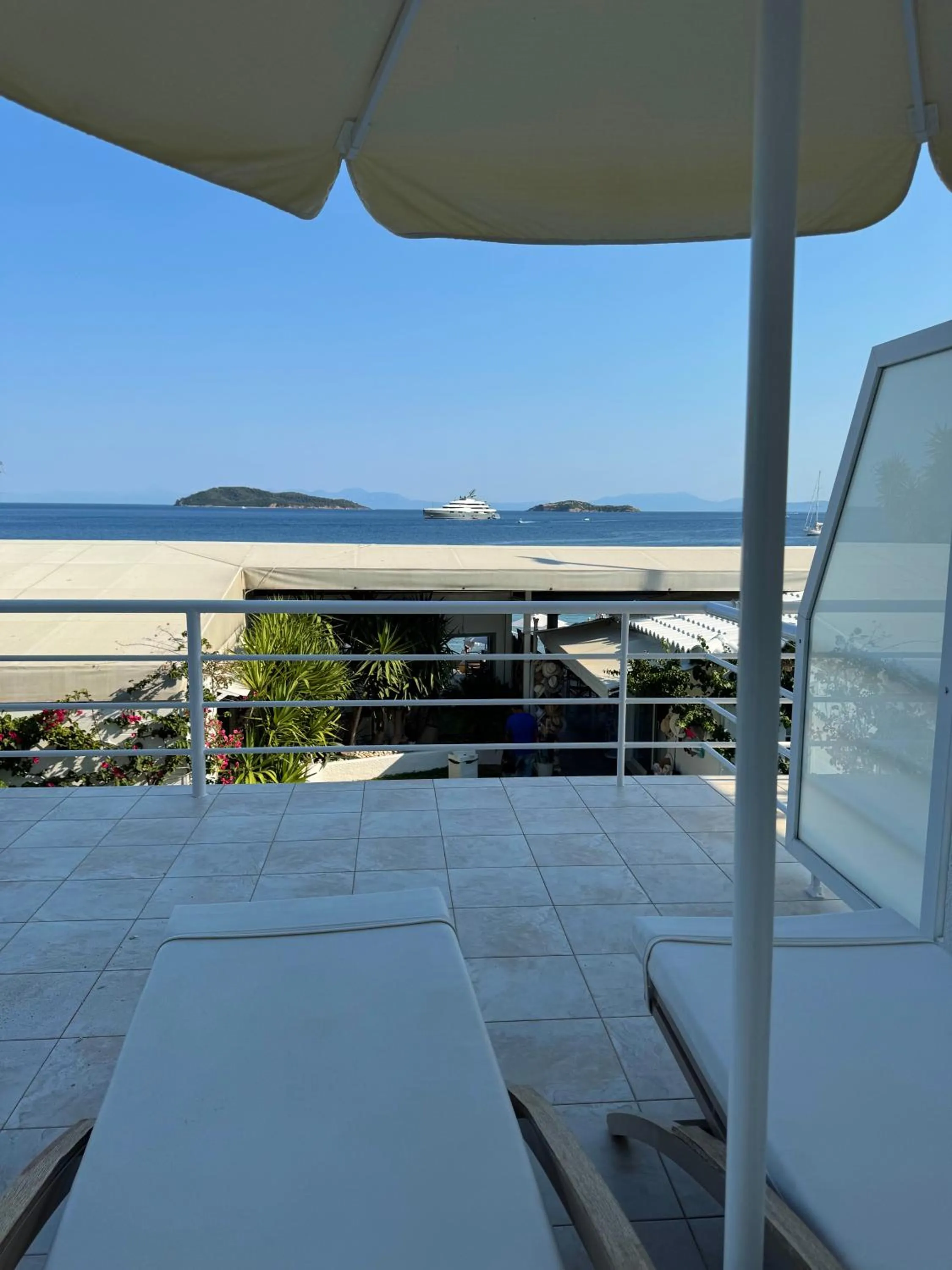Balcony/Terrace in Anemoni Beach Hotel