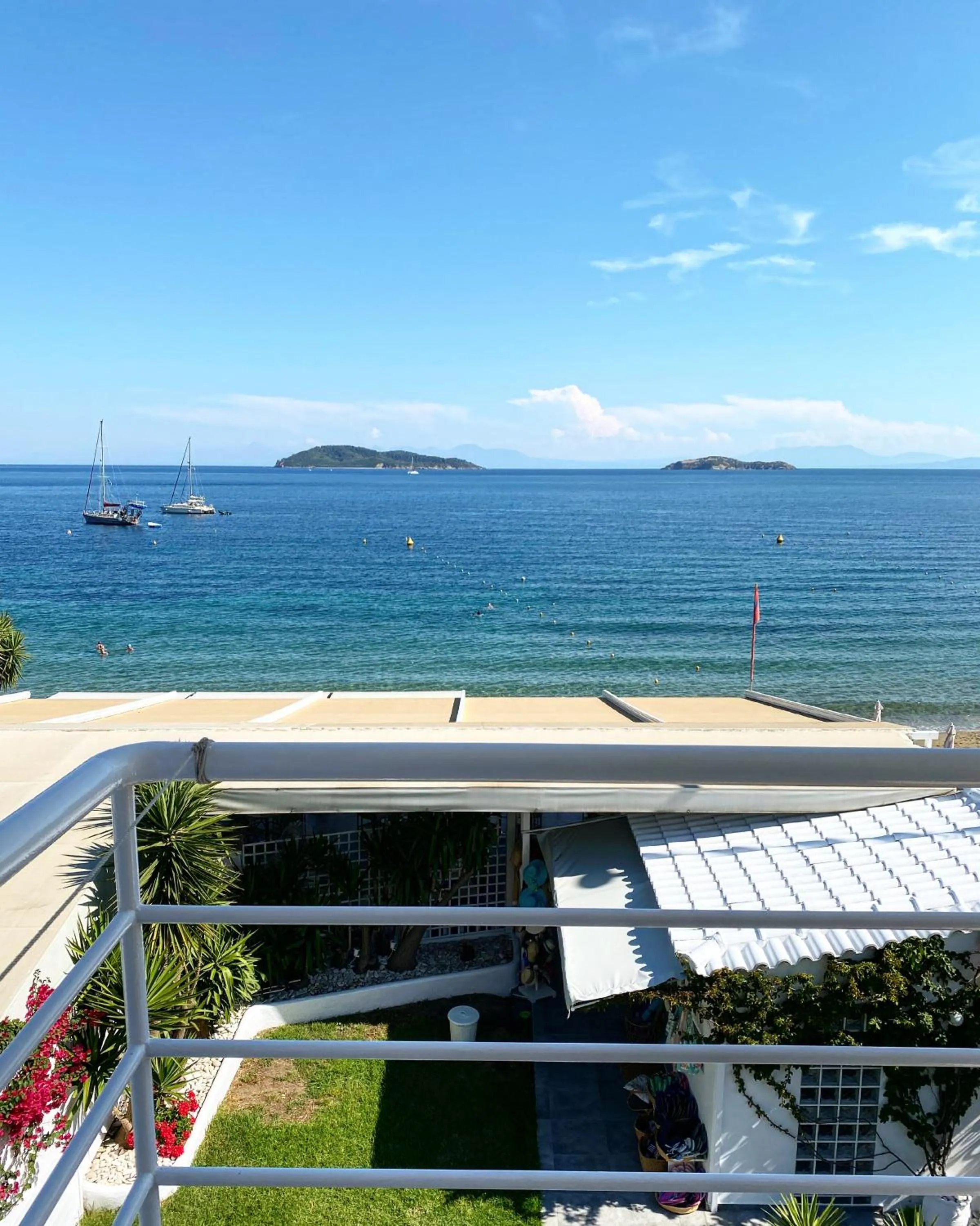 Balcony/Terrace in Anemoni Beach Hotel