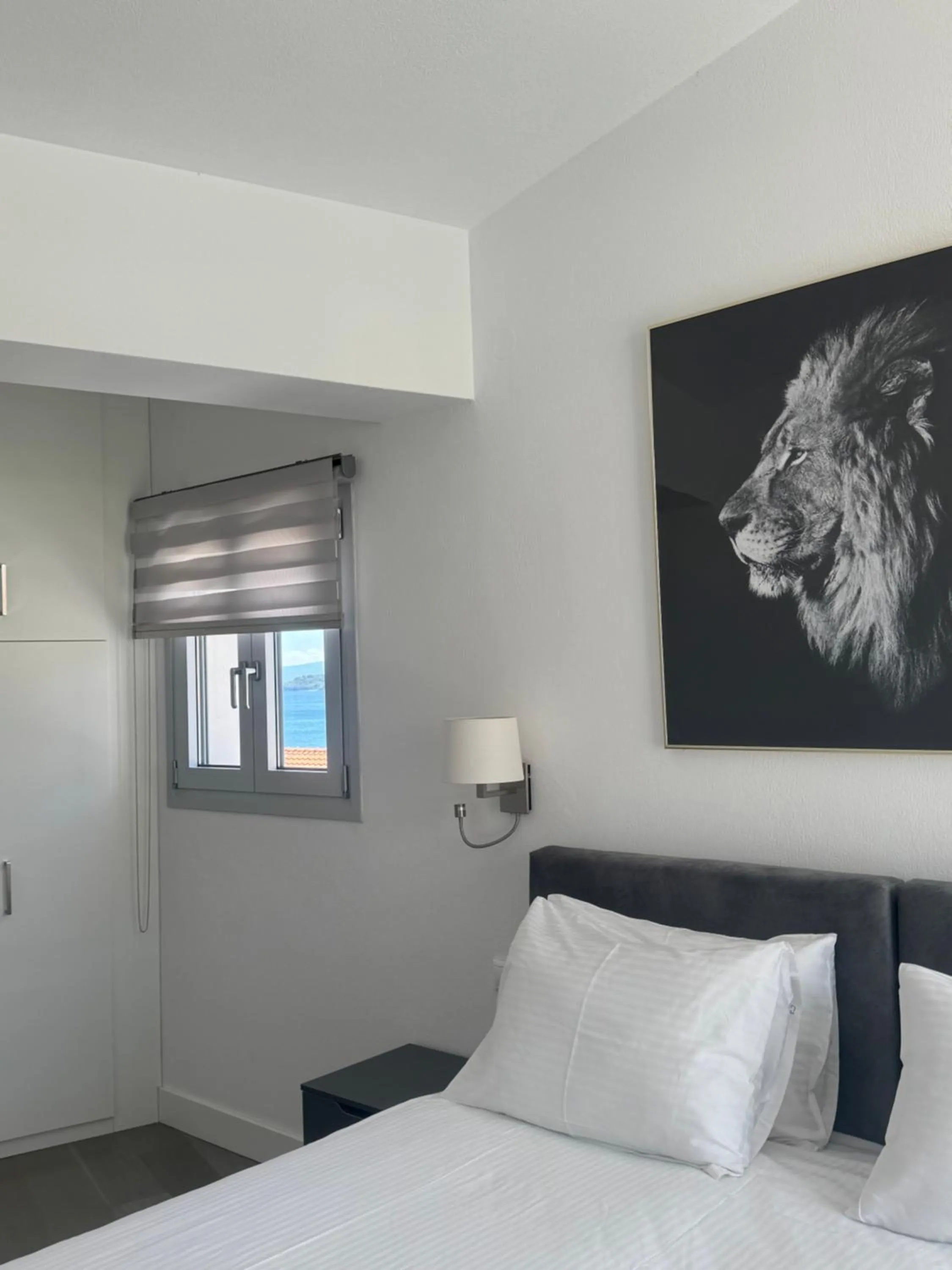 Bedroom, Bed in Anemoni Beach Hotel