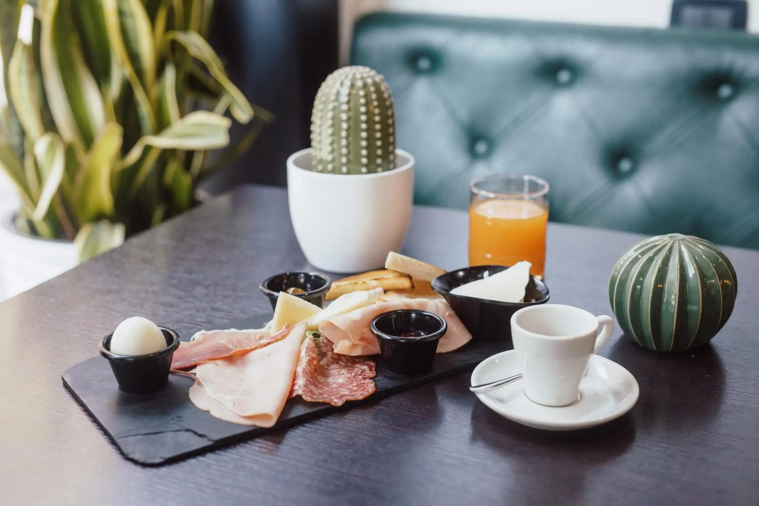 Food and drinks in Palazzo Santori Food and drinks in Palazzo Santori