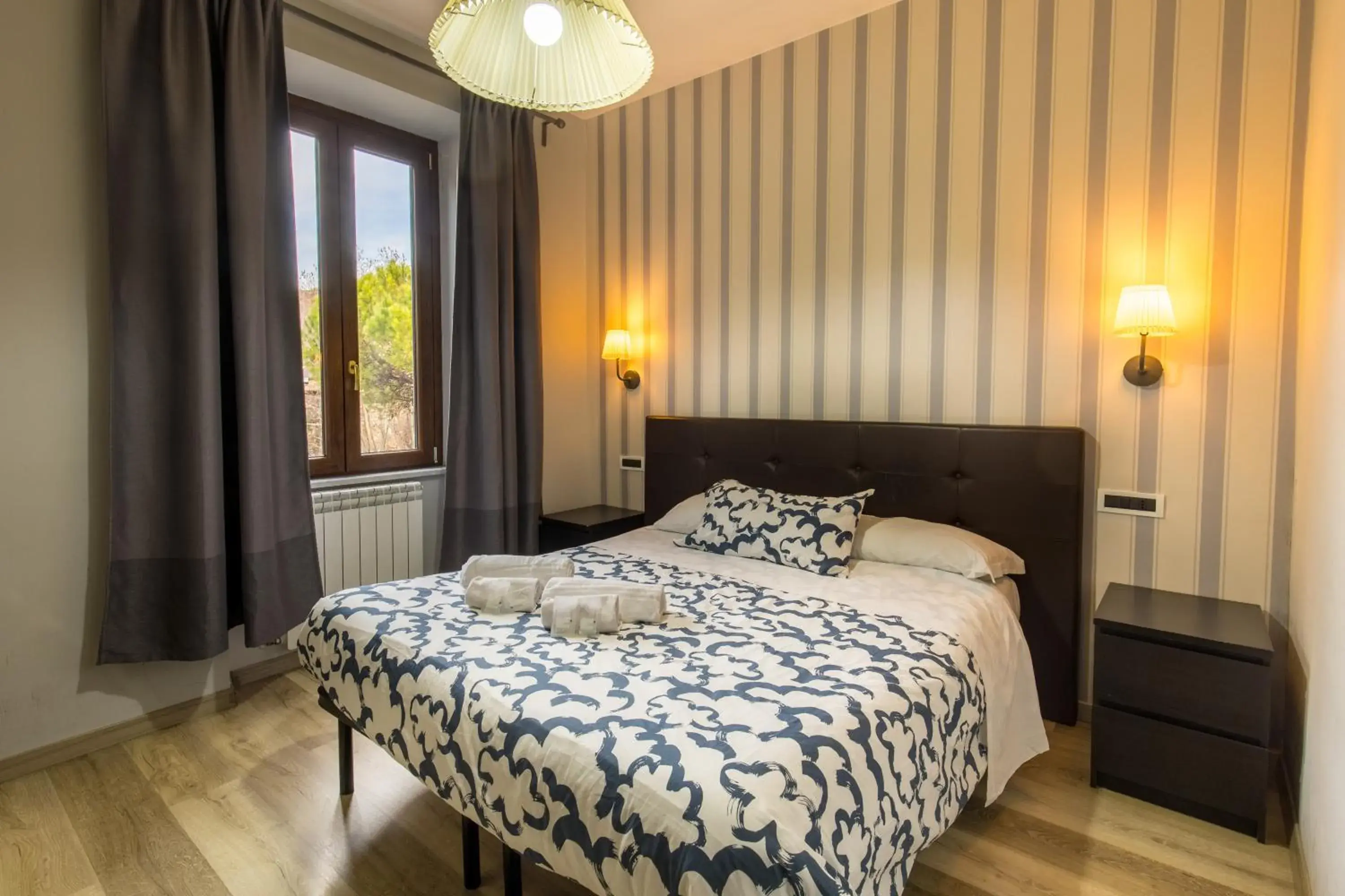 Bed in Palazzo Santori Bed in Palazzo Santori