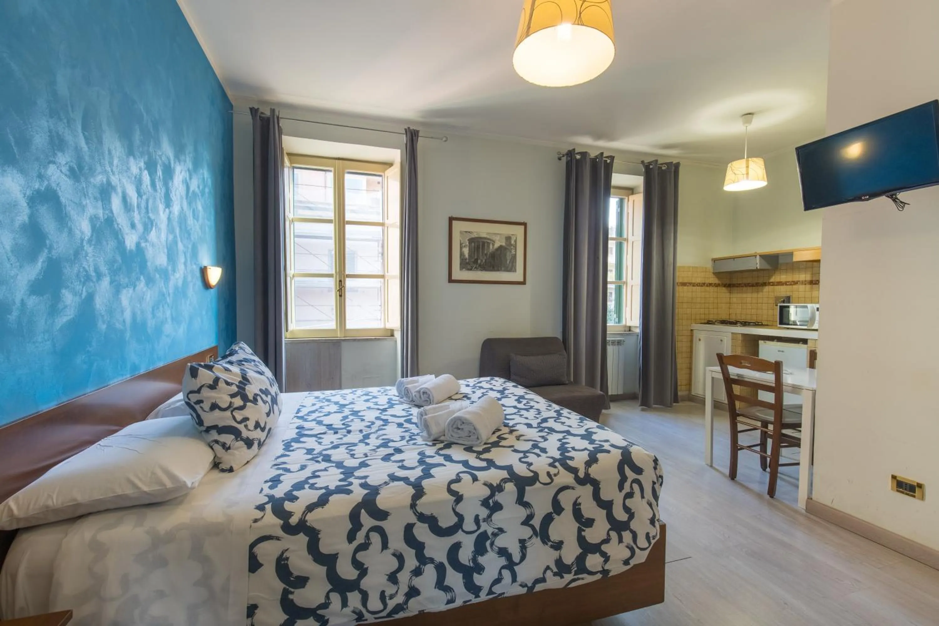 Bed in Palazzo Santori