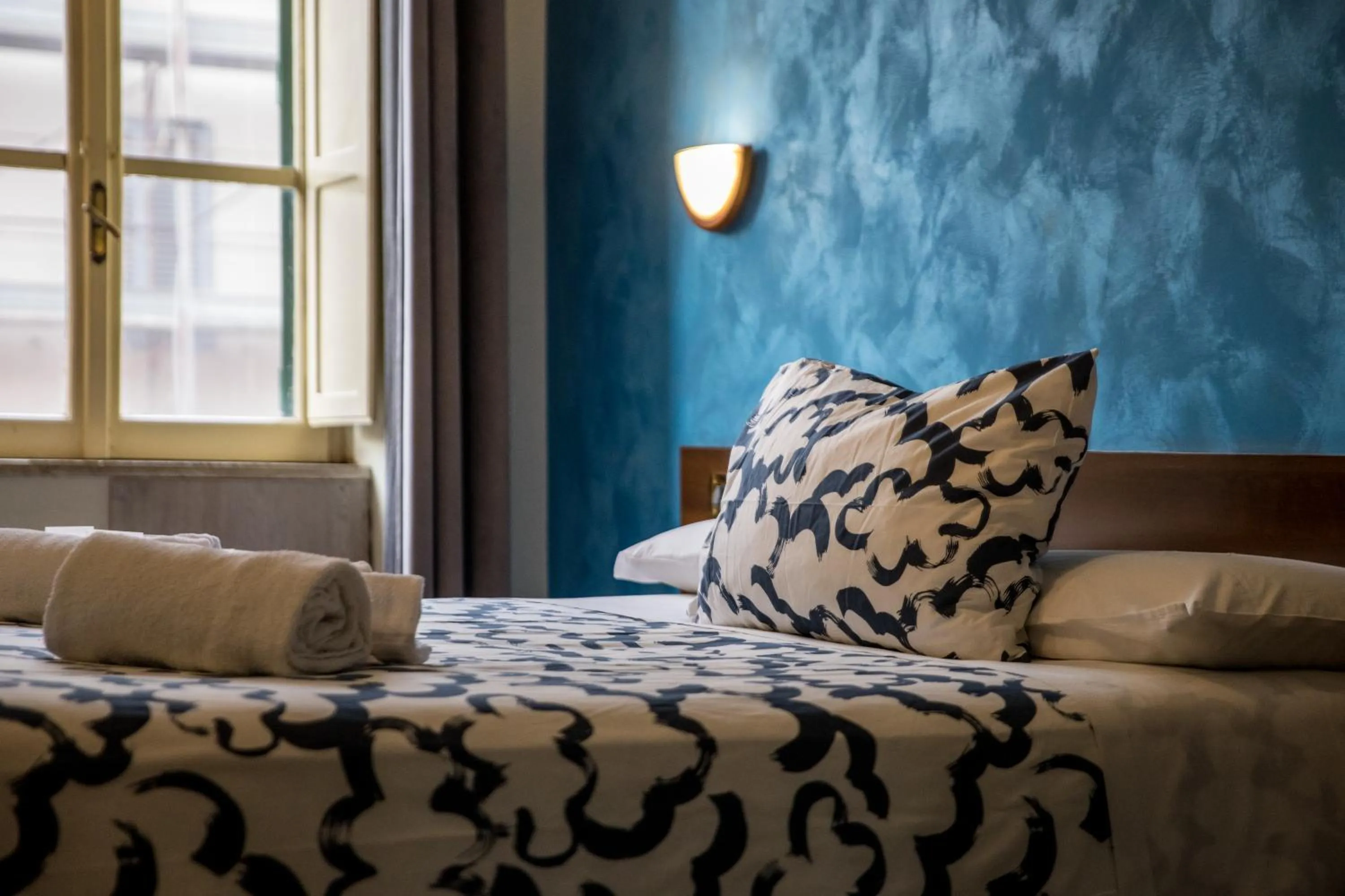 Bed in Palazzo Santori