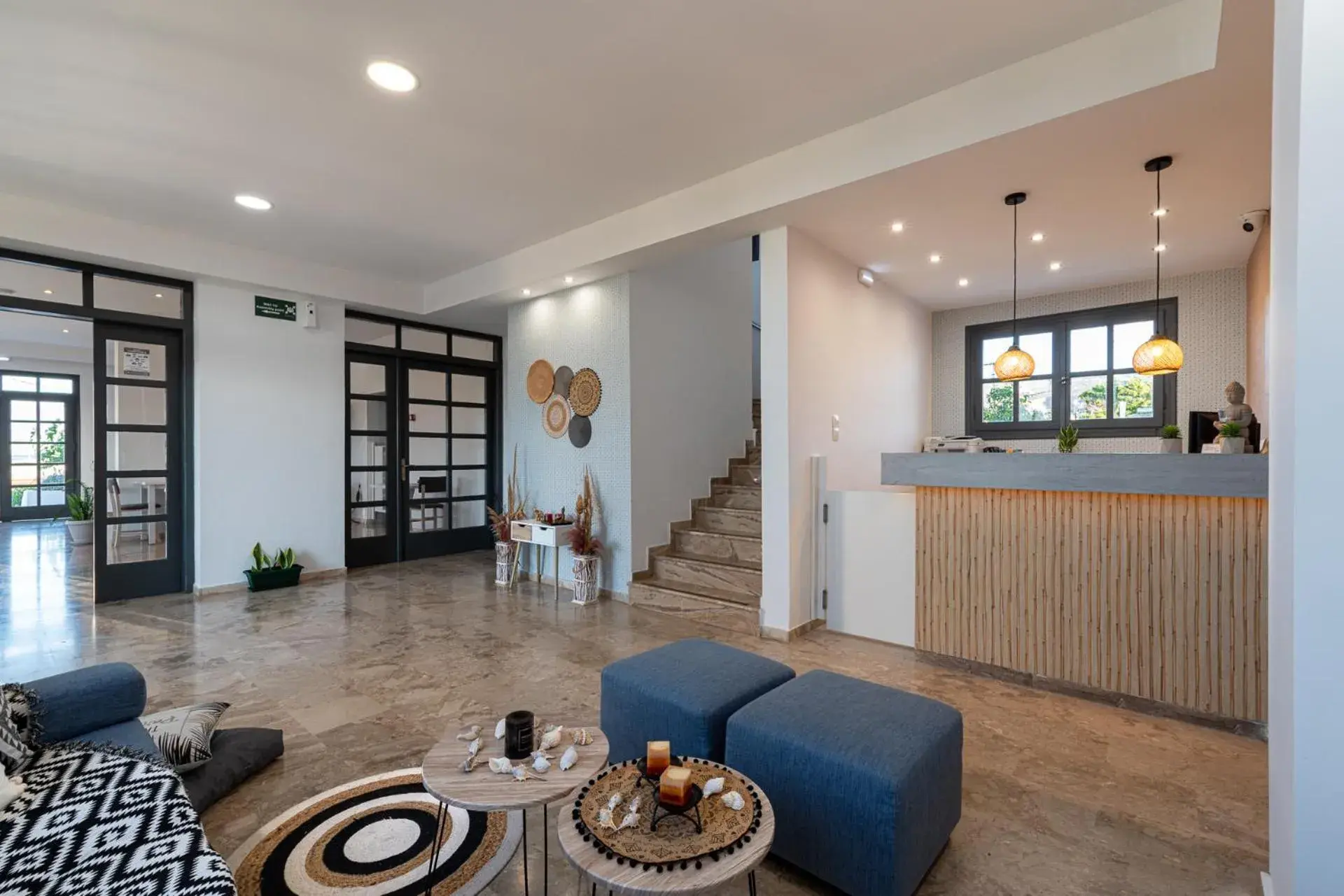Lobby or reception in Anemos Inn by Estia Lobby or reception in Anemos Inn by Estia