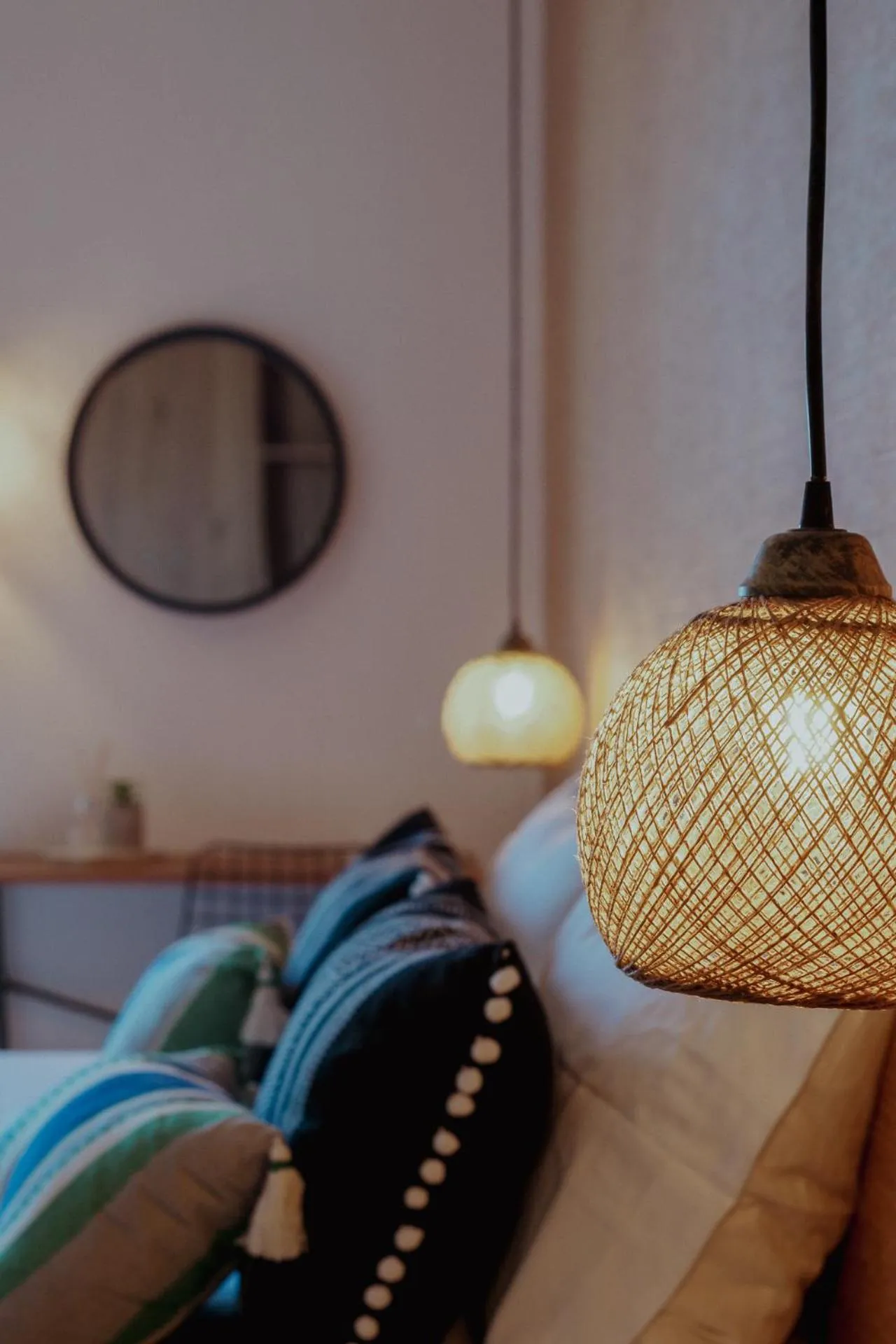 Decorative detail in Anemos Inn by Estia