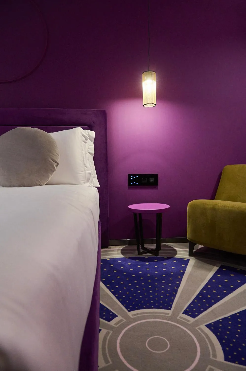 Living room, Bed in MyTALE Creative Academy Hotel