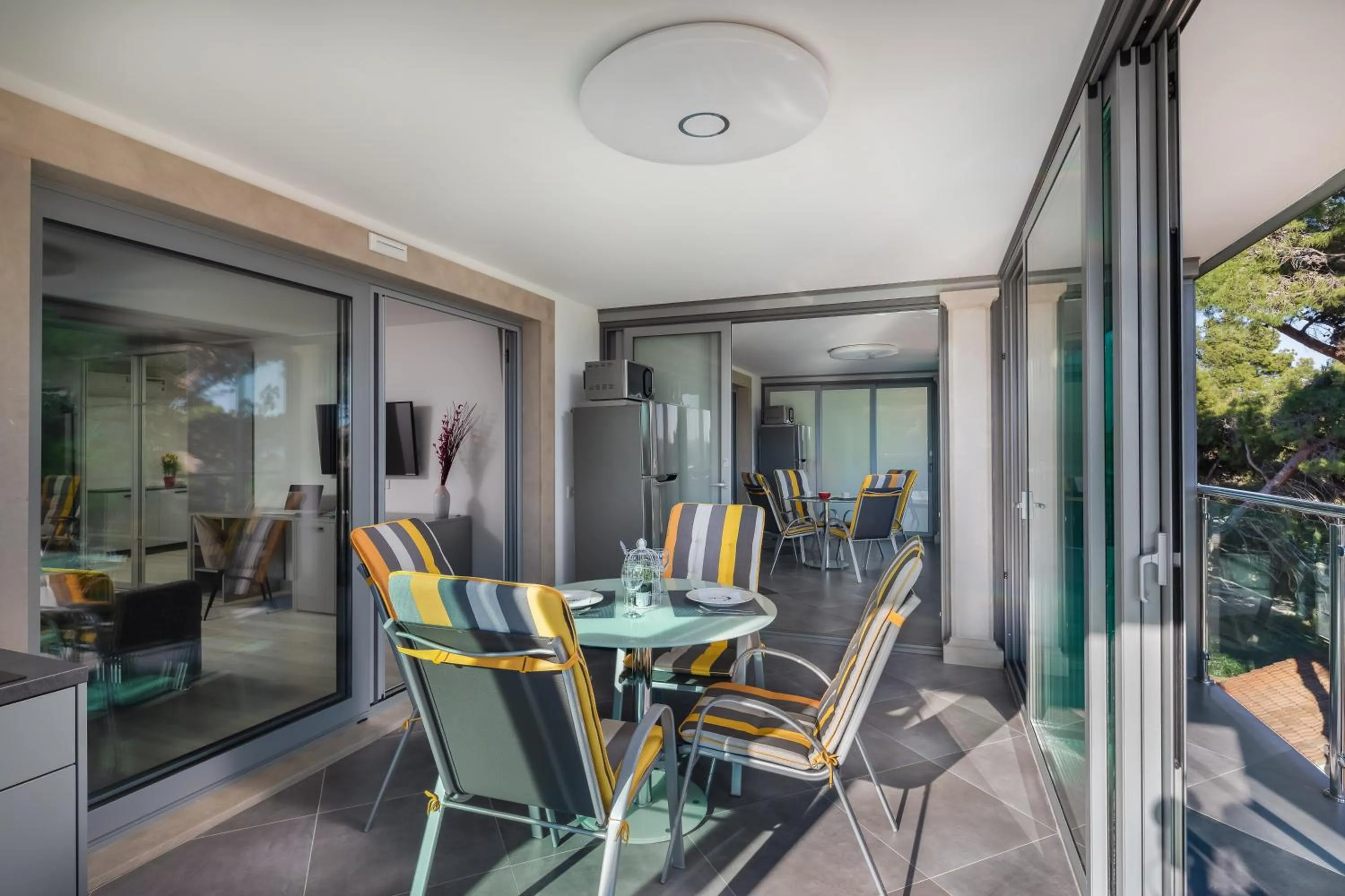 Balcony/Terrace in VILLA AQUA - Adults Only