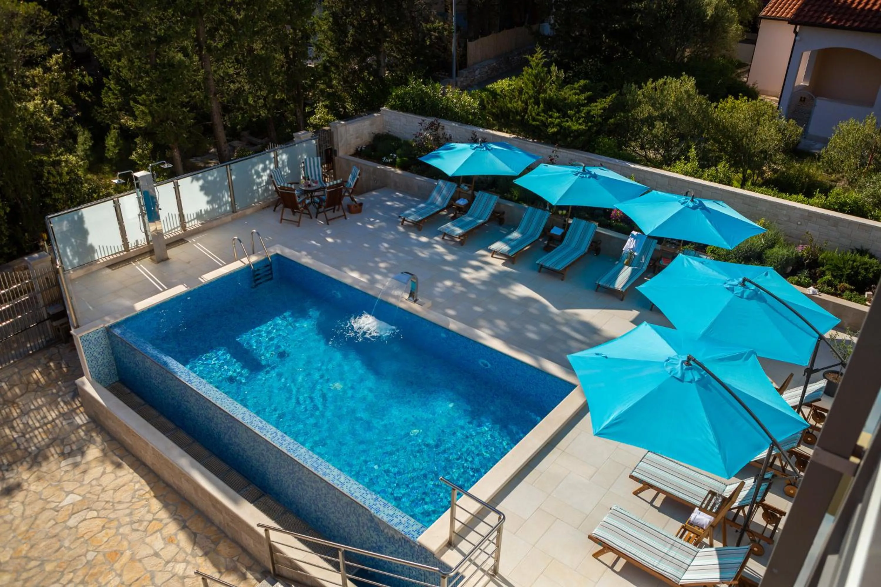 Pool view in VILLA AQUA - Adults Only