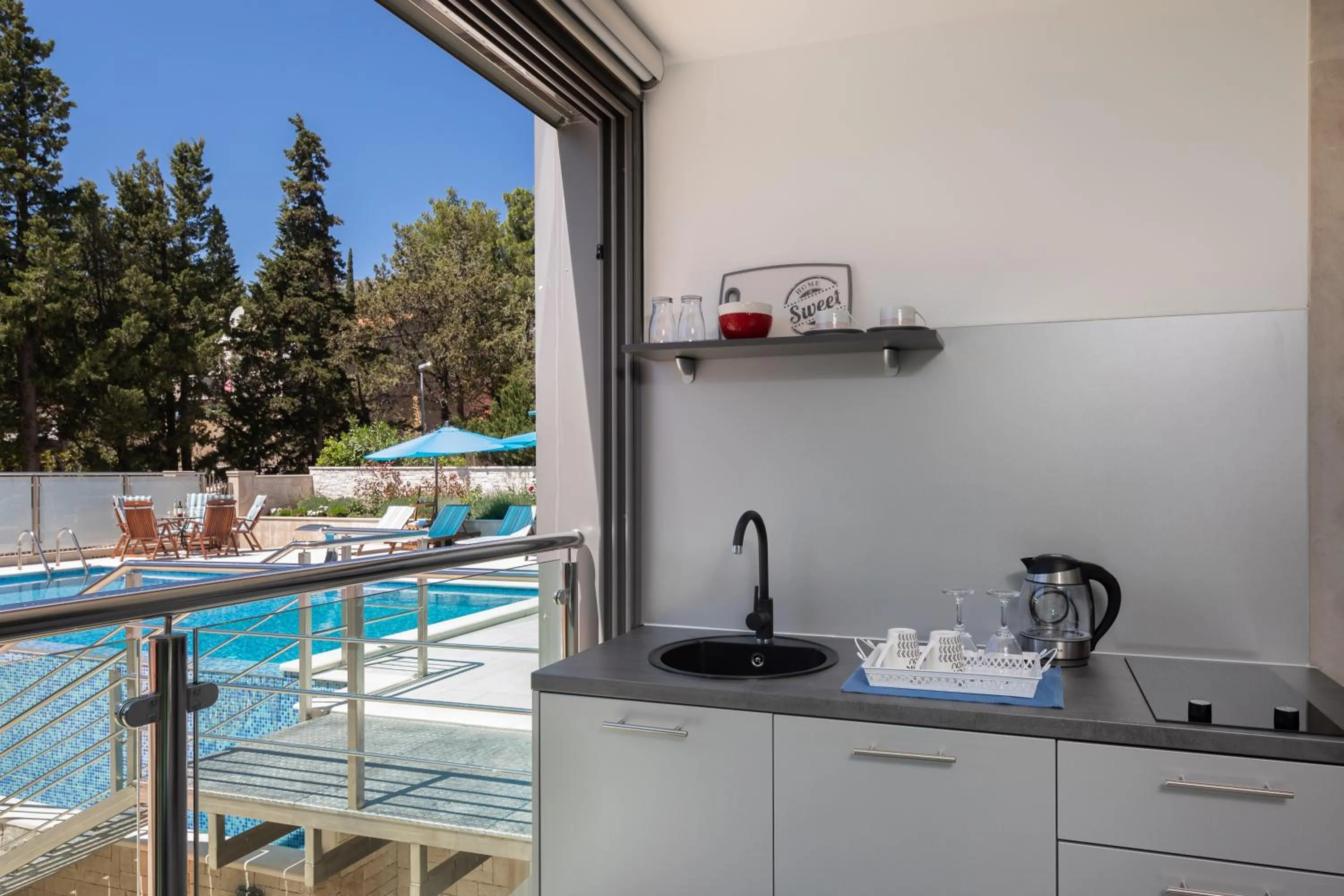 Kitchen or kitchenette in VILLA AQUA - Adults Only