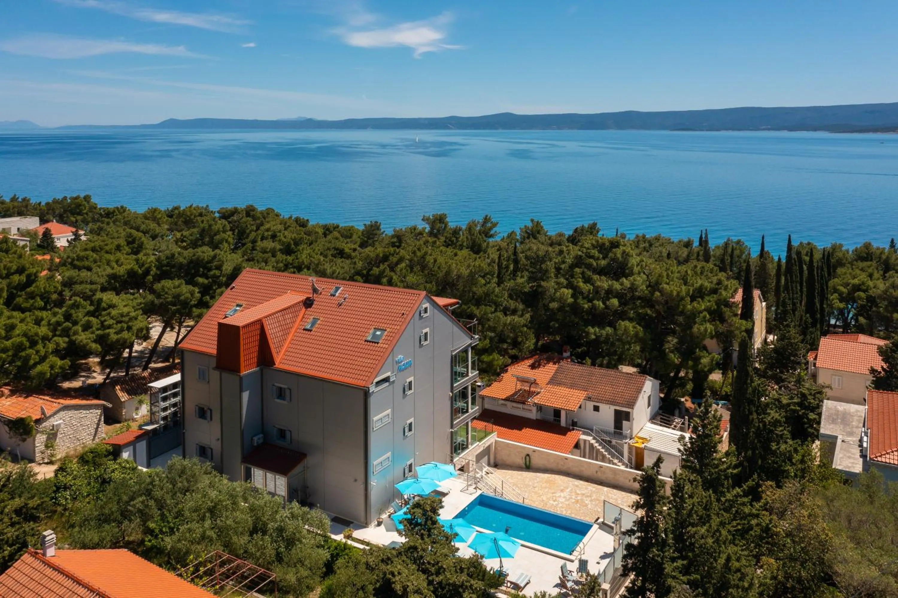 Bird's eye view in VILLA AQUA - Adults Only