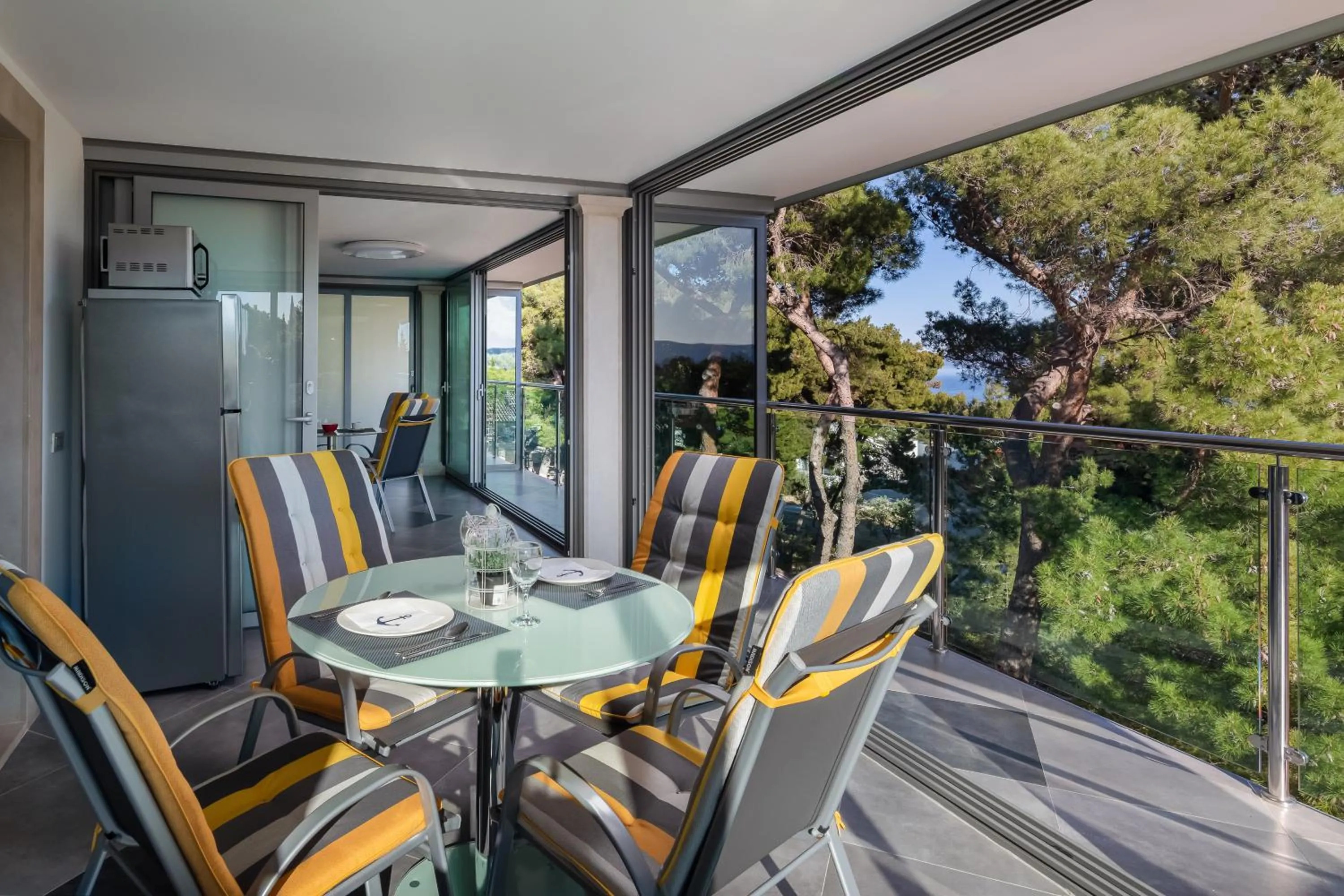 Balcony/Terrace in VILLA AQUA - Adults Only