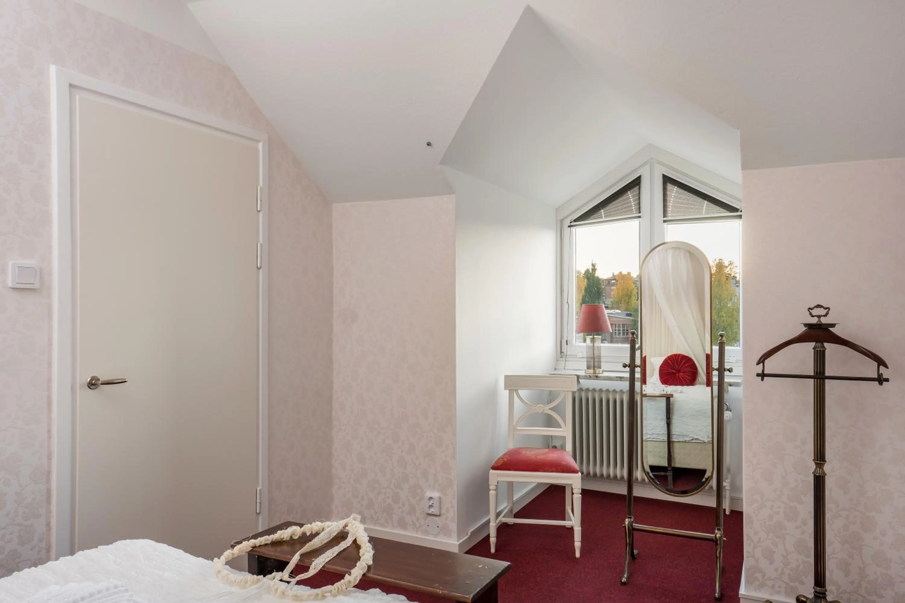 Bed in Hotel Vännäs