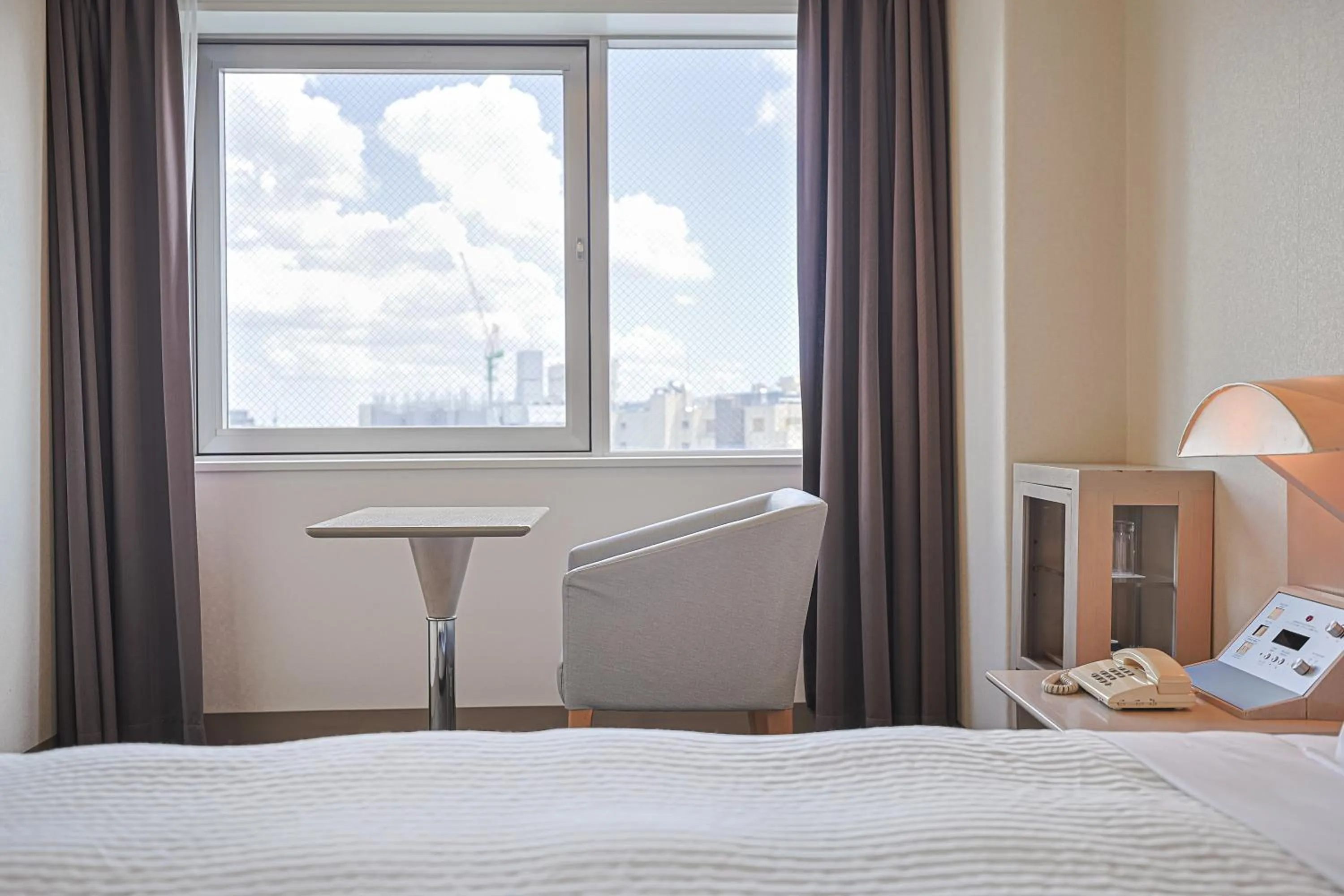 Bed in Kawagoe Prince Hotel