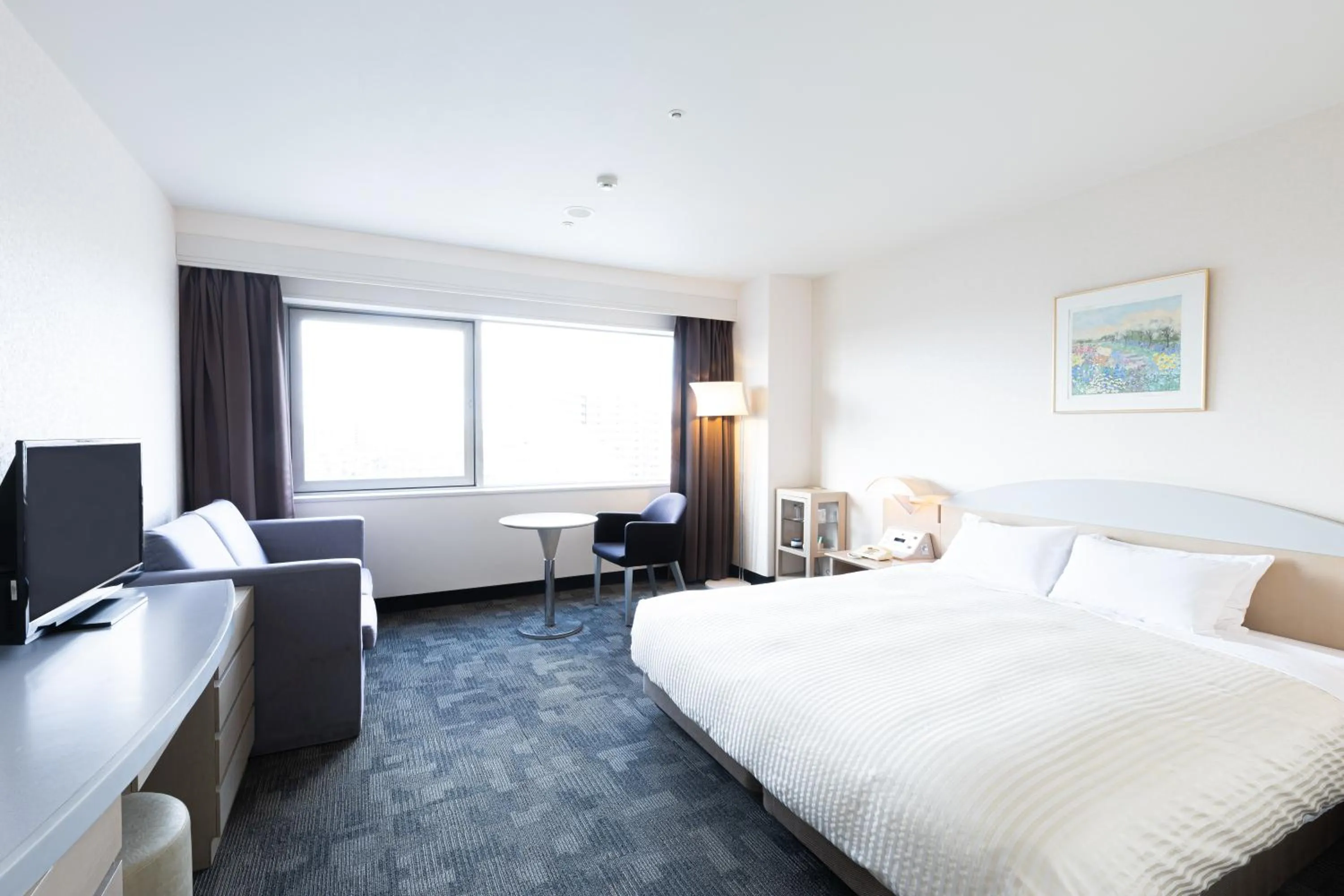 Bed in Kawagoe Prince Hotel