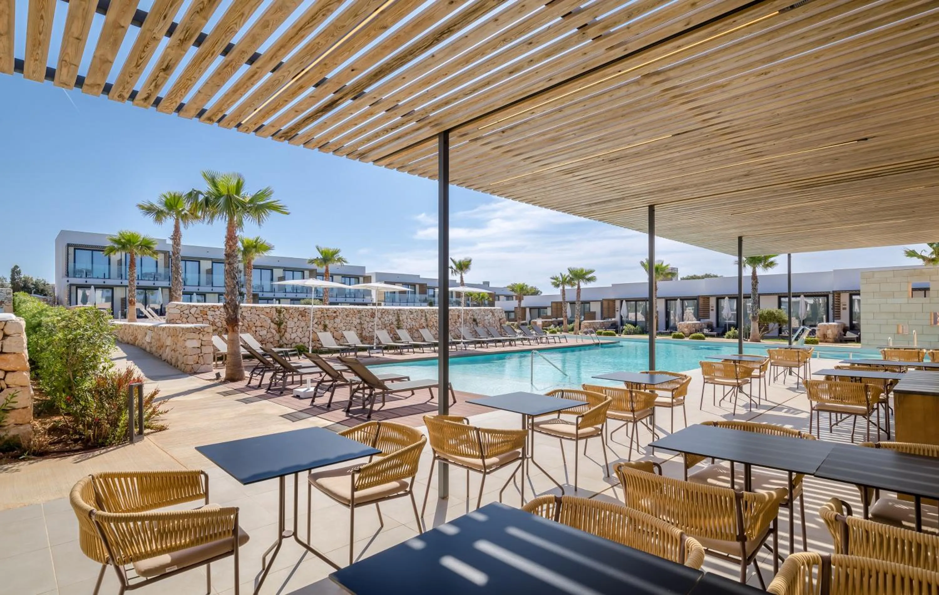 Pool view in Barceló Nura
