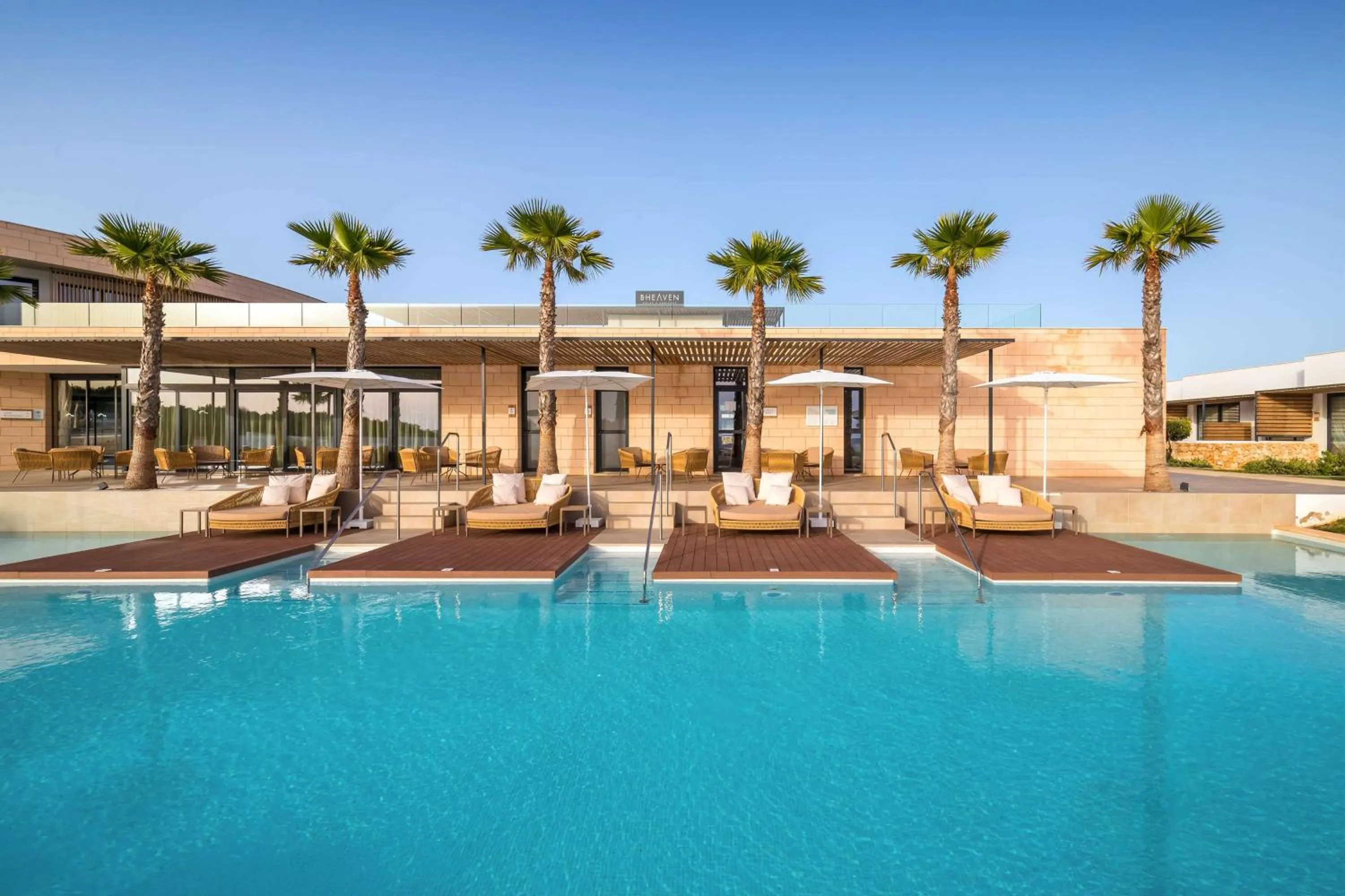 Pool view in Barceló Nura