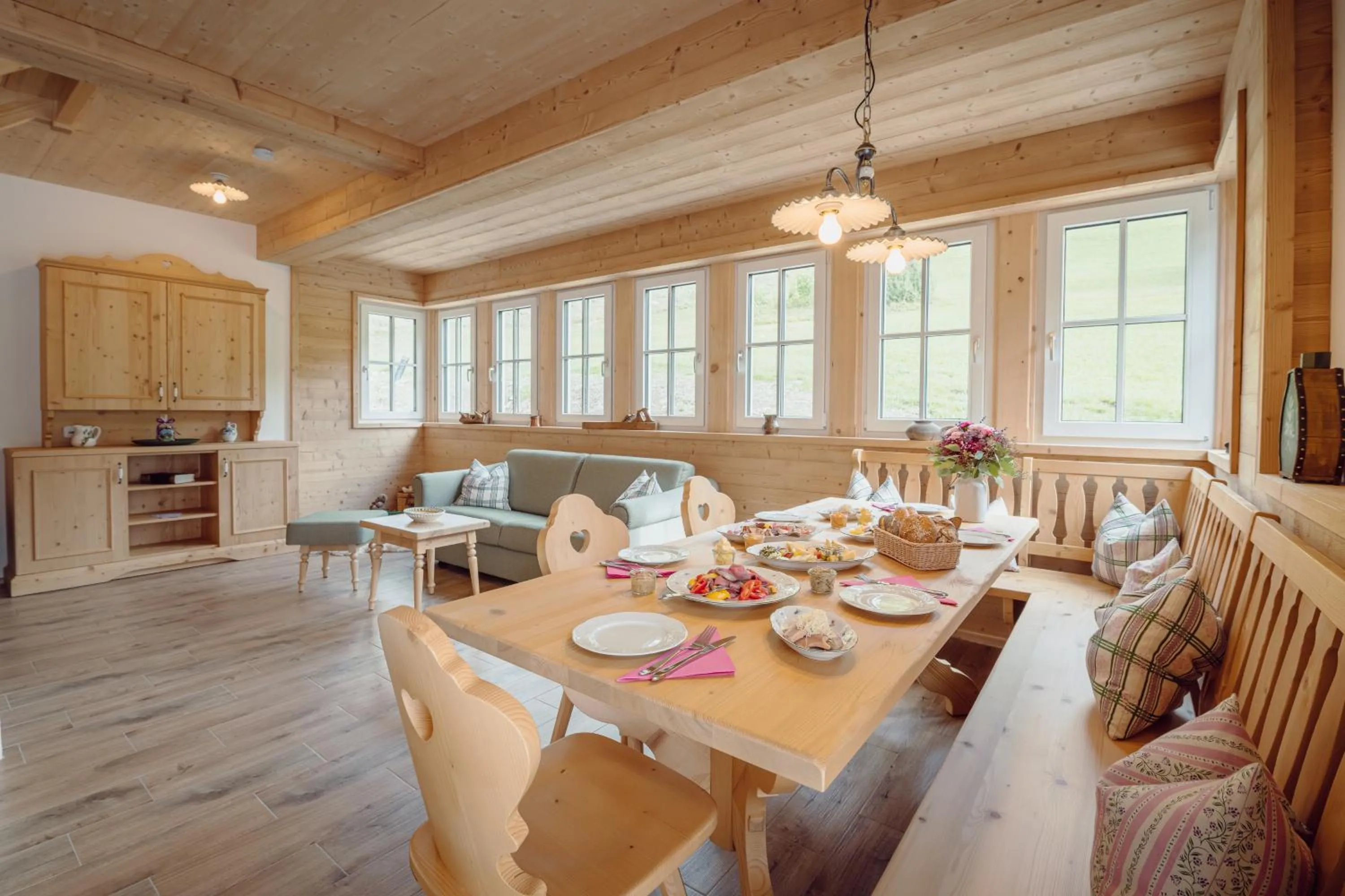 View (from property/room) in Narzissendorf Zloam - Ferien & Abenteuer am Grundlsee