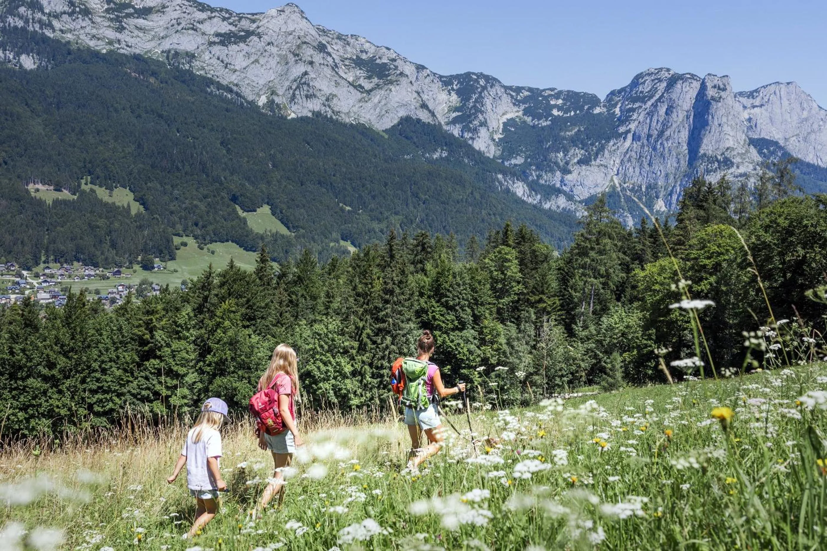 Natural landscape in Narzissendorf Zloam - Ferien & Abenteuer am Grundlsee