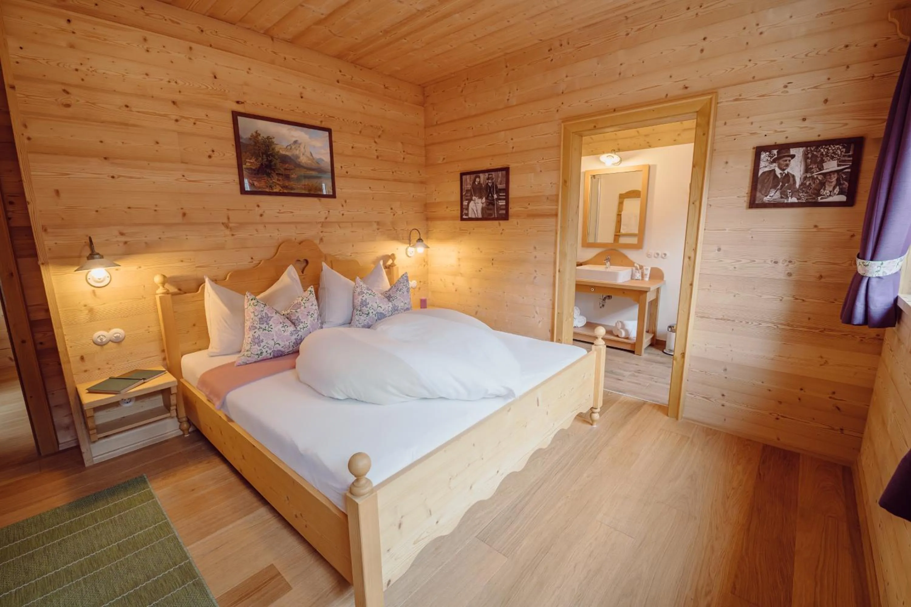 Bed in Narzissendorf Zloam - Ferien & Abenteuer am Grundlsee