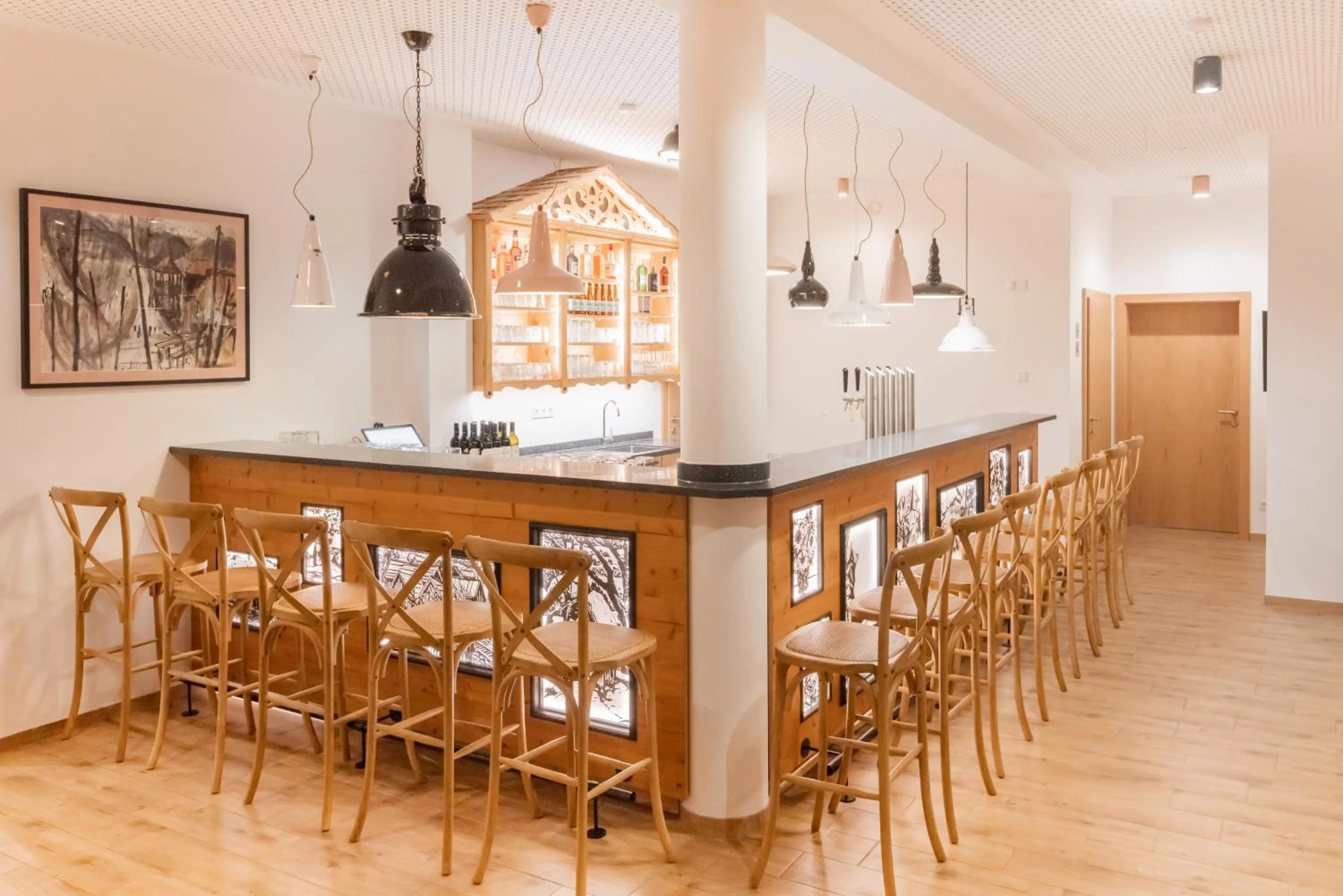 Lounge or bar in Narzissendorf Zloam - Ferien & Abenteuer am Grundlsee