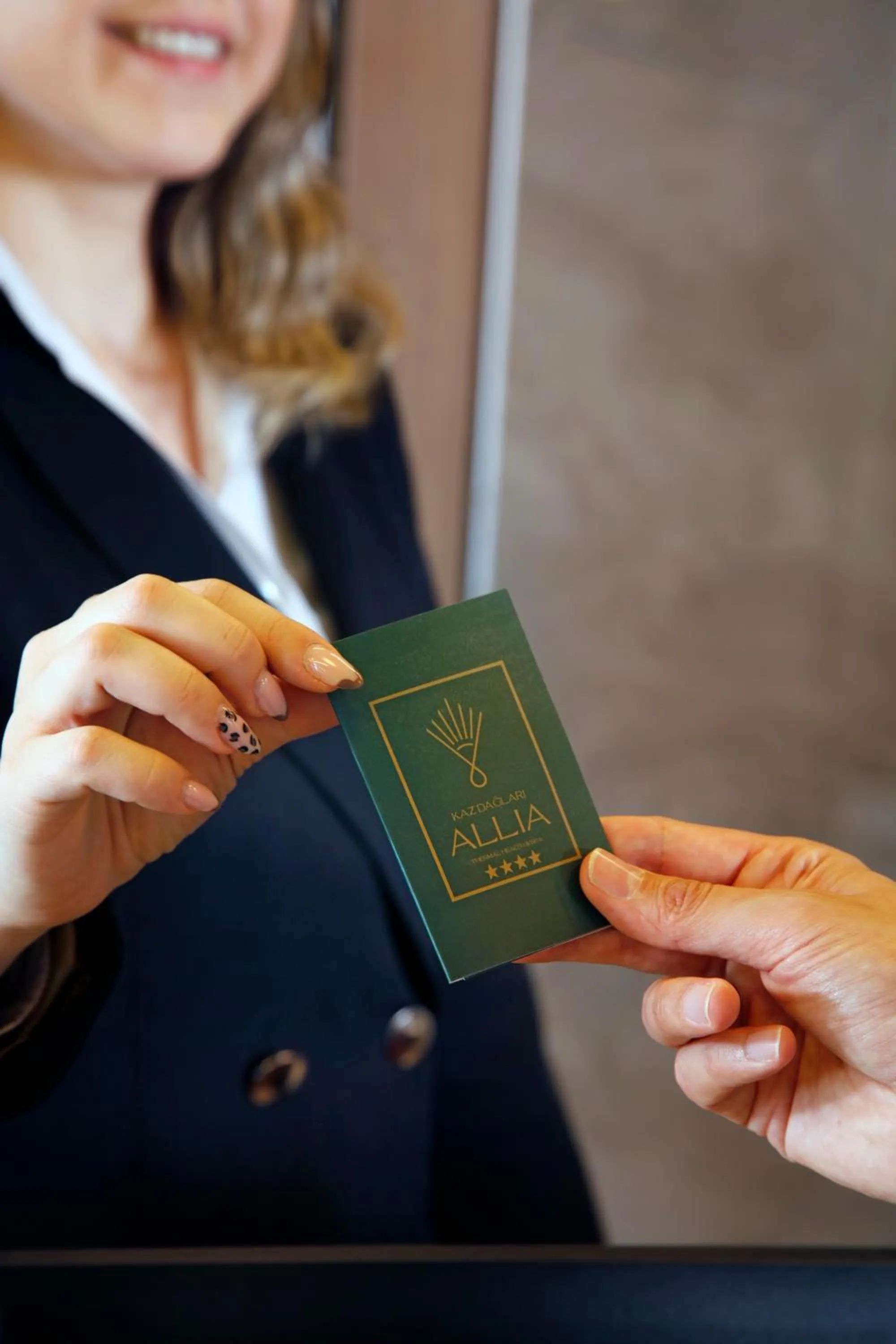 Lobby or reception in Kazdağları Allia Thermal Health & Spa