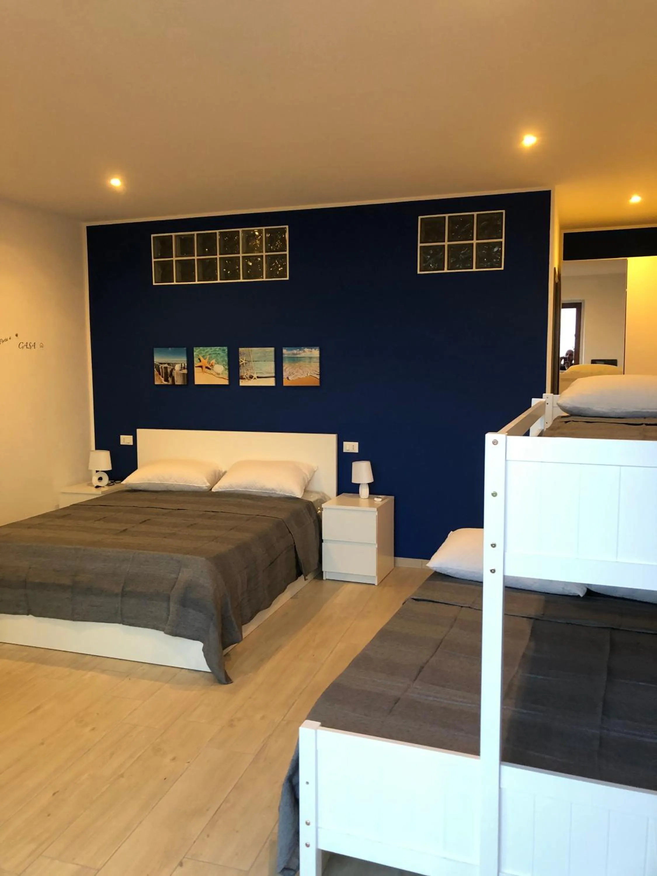 Bedroom, Bed in mammaCristina