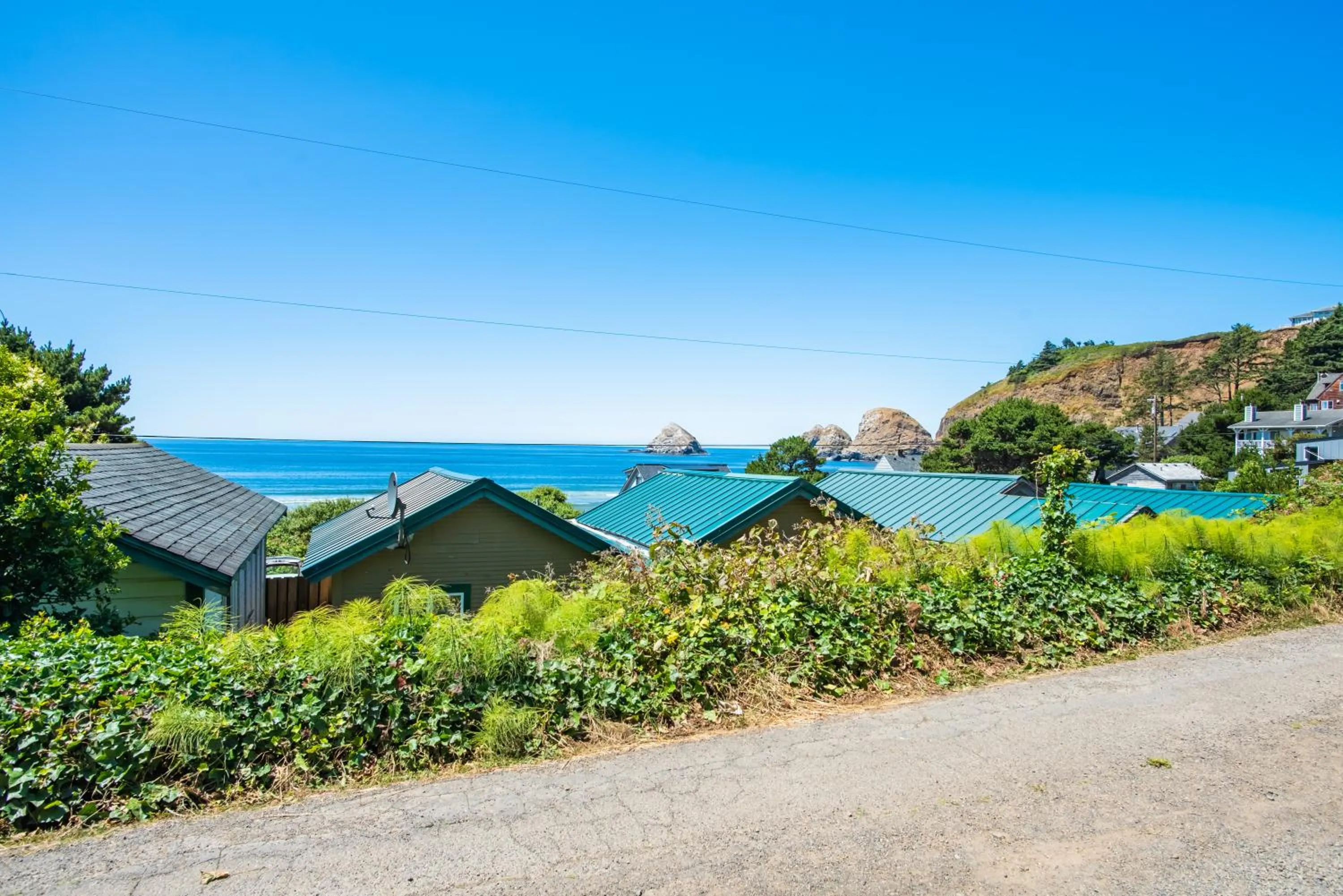 Sea view in Oceanside Ocean Front Cabins