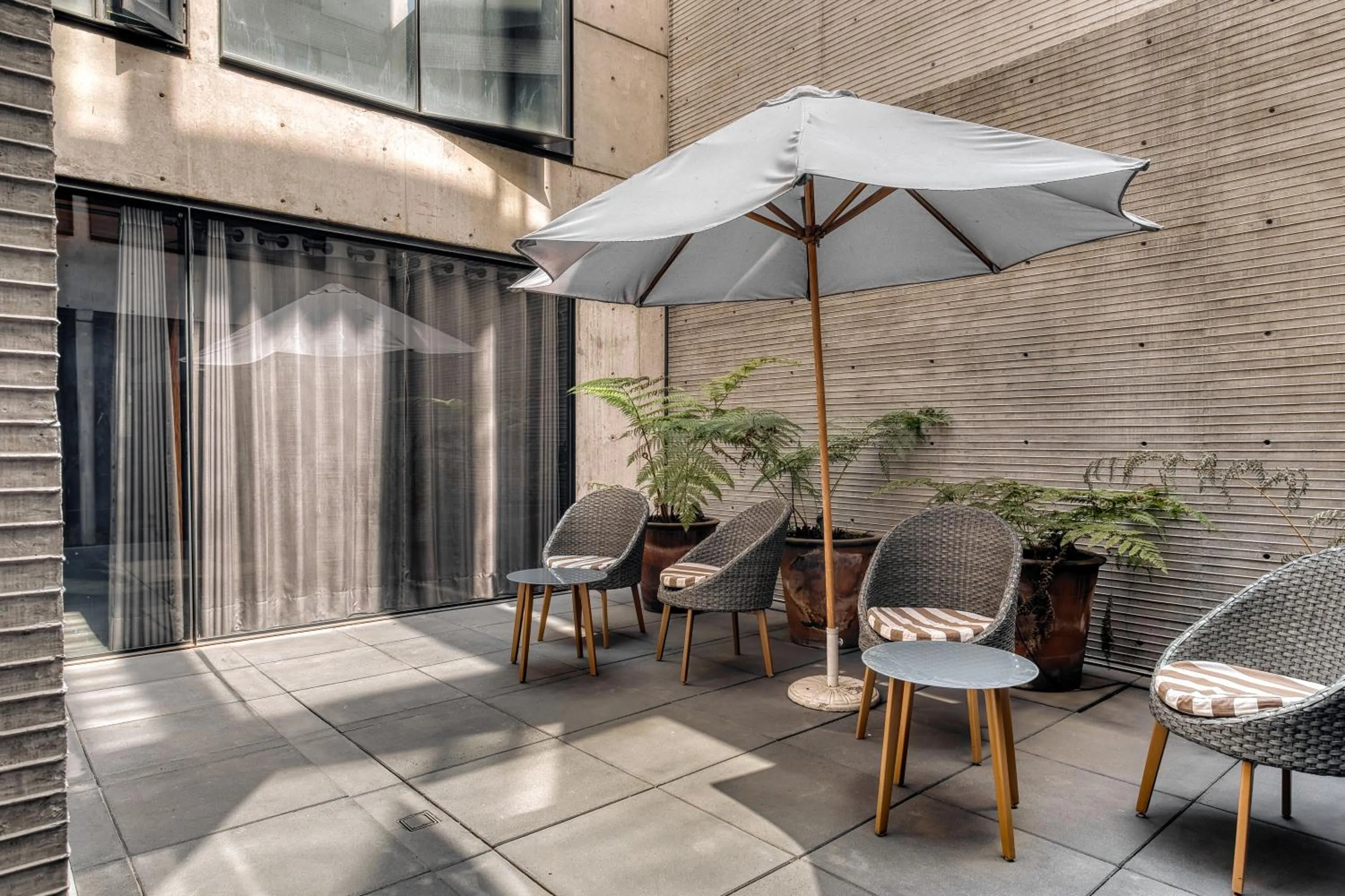 Patio in Boga Mexico City by Lumina