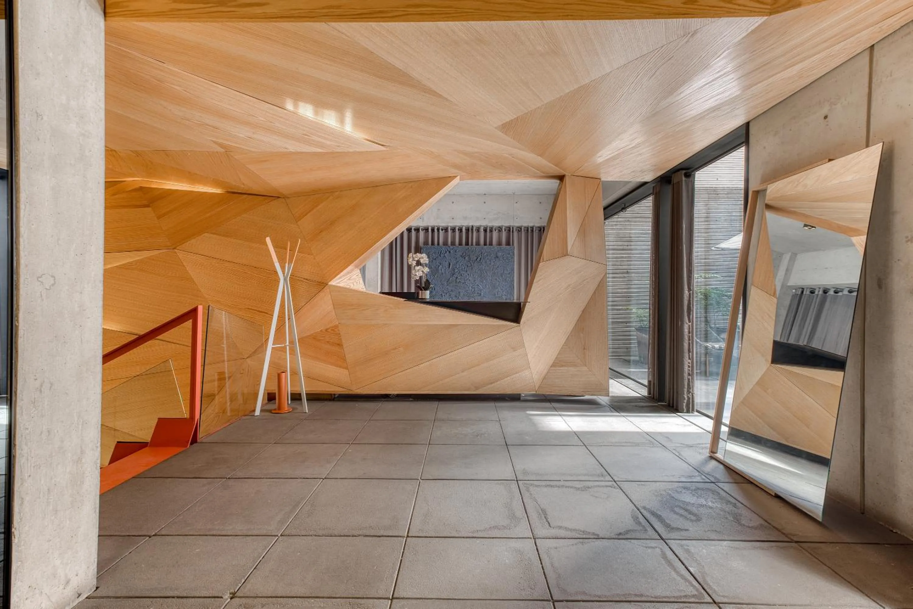 Lobby or reception in Boga Mexico City by Lumina