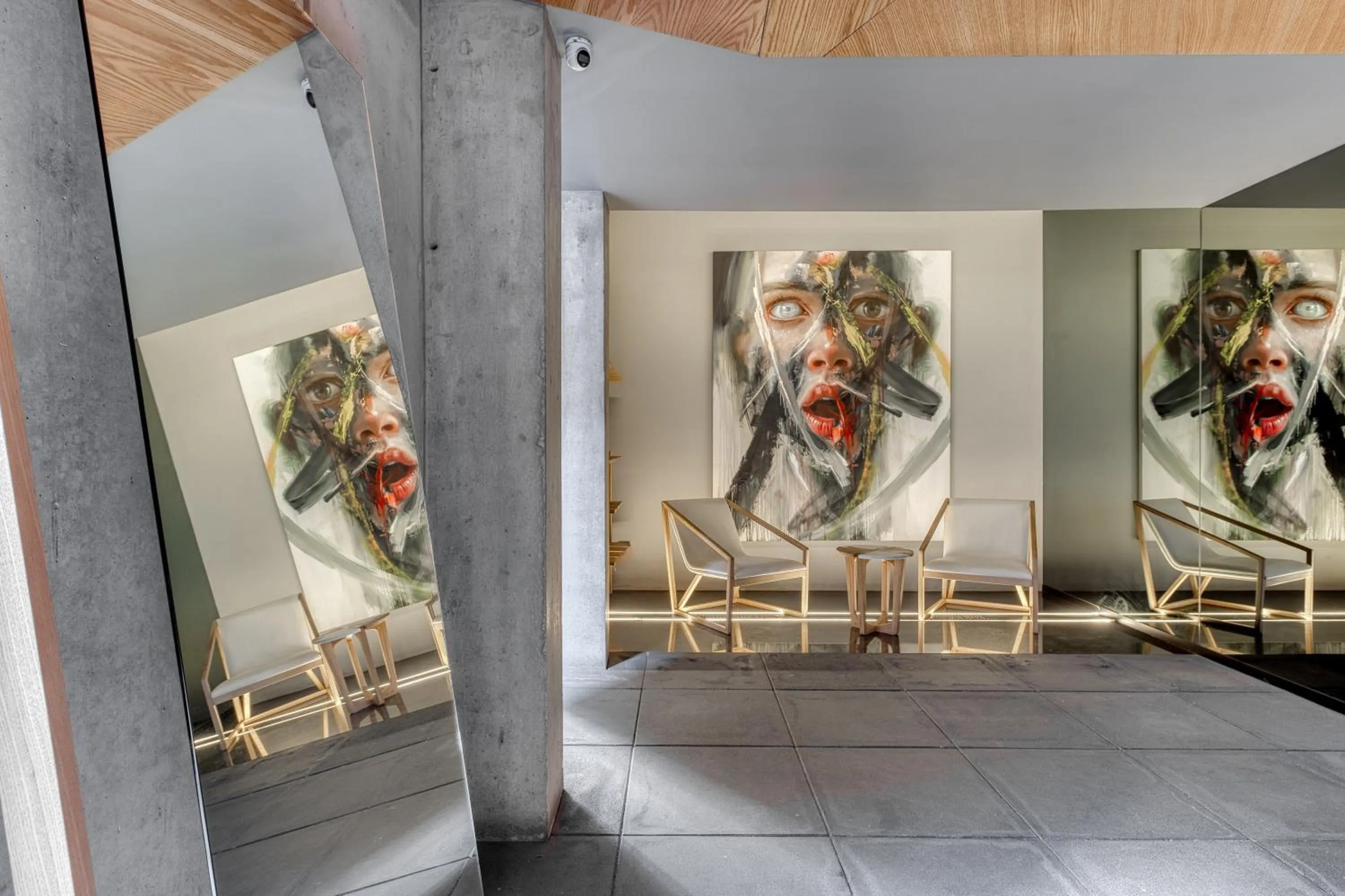 Lobby or reception in Boga Mexico City by Lumina