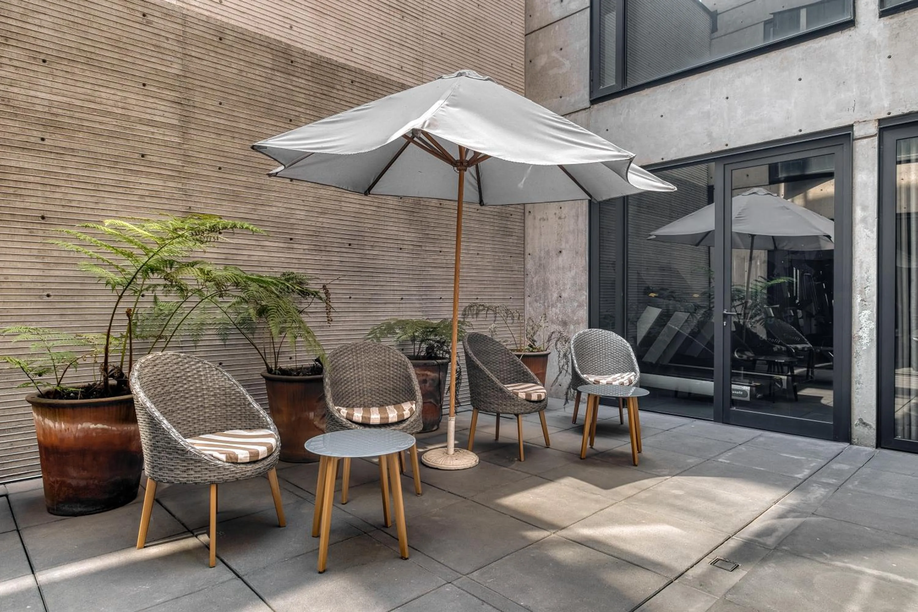 Patio in Boga Mexico City by Lumina