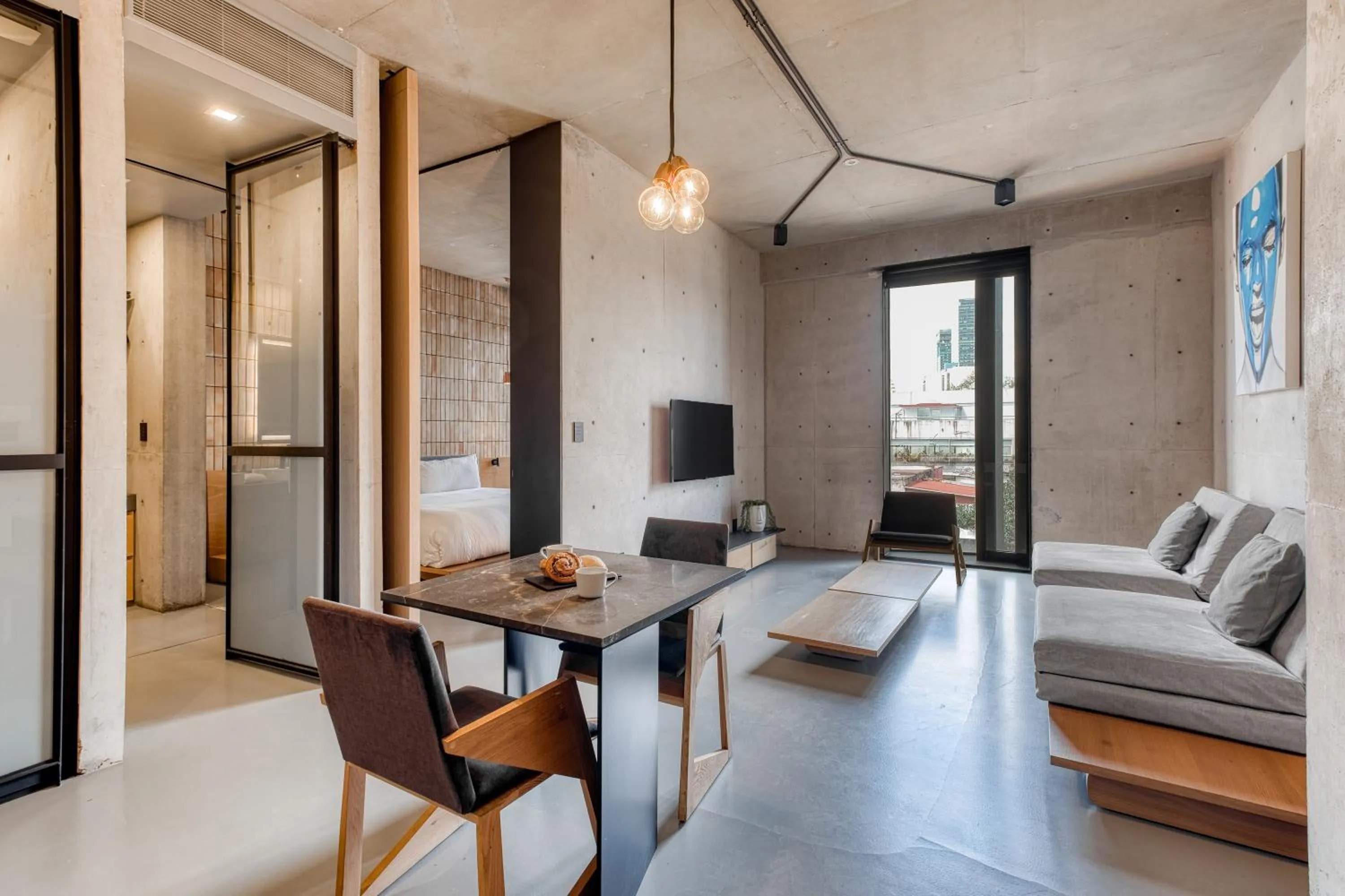 Living room in Boga Mexico City by Lumina