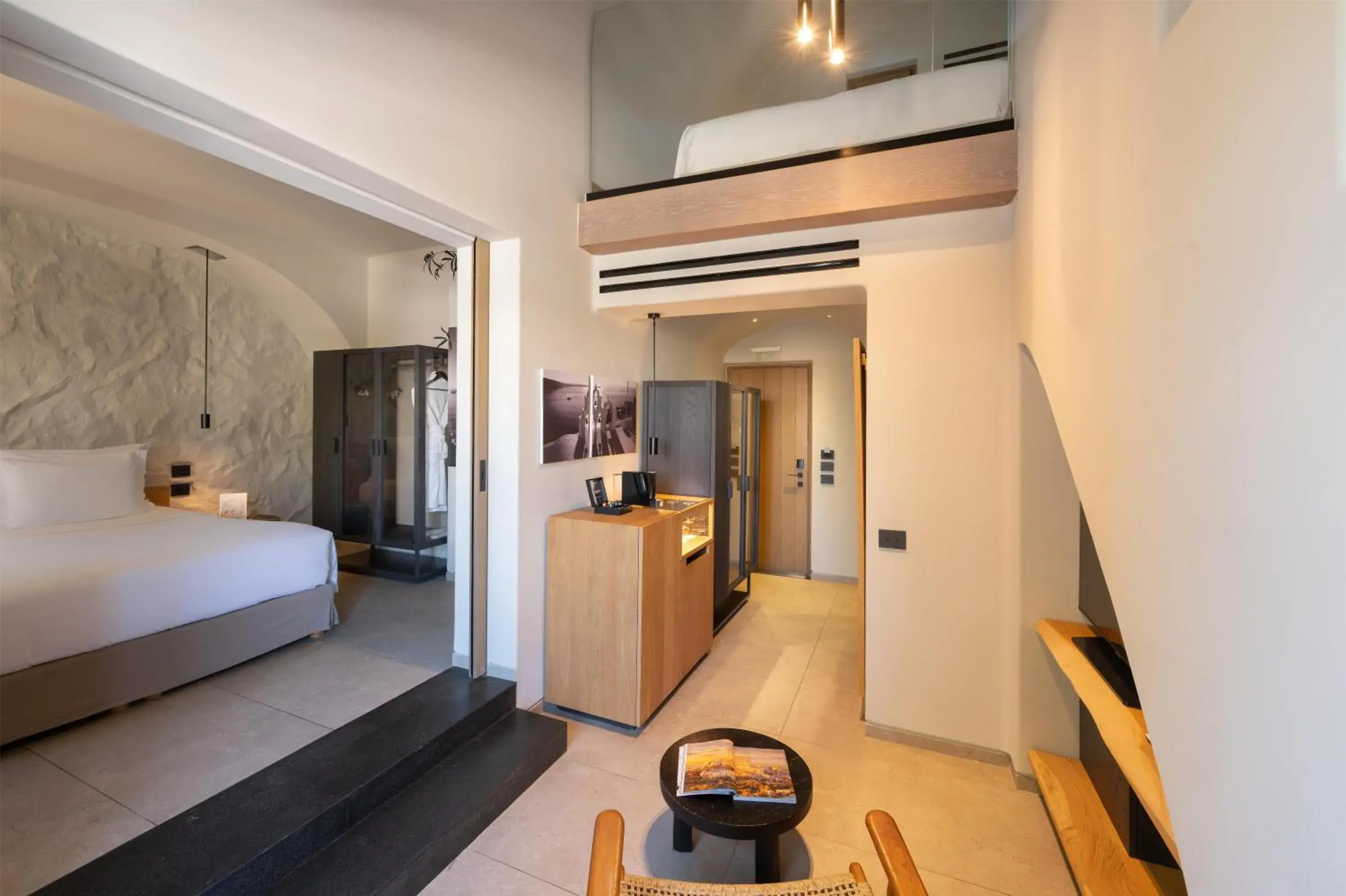 Photo of the whole room, Bed in Radisson Blu Zaffron Resort, Santorini Photo of the whole room, Bed in Radisson Blu Zaffron Resort, Santorini