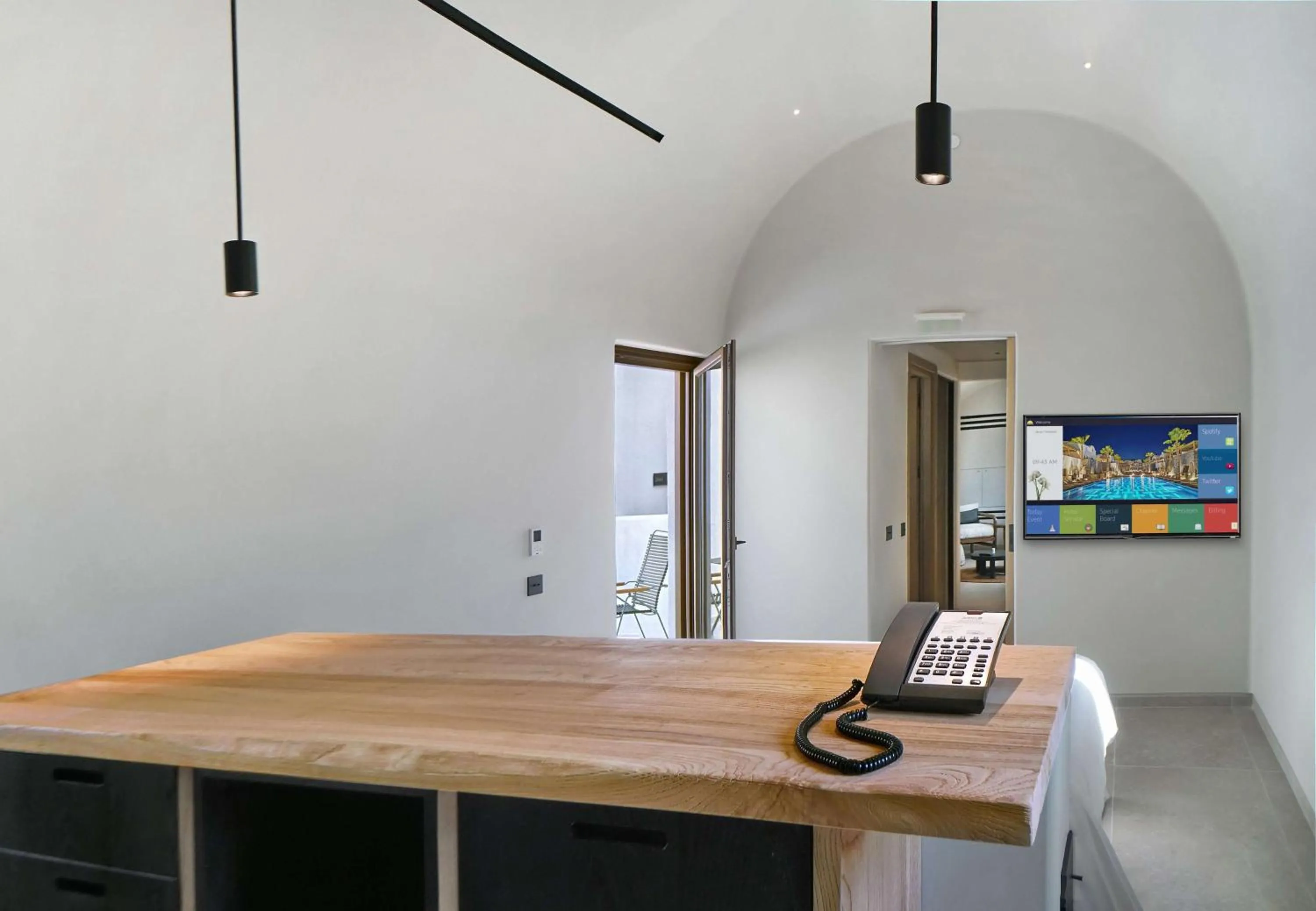 Photo of the whole room in Radisson Blu Zaffron Resort, Santorini