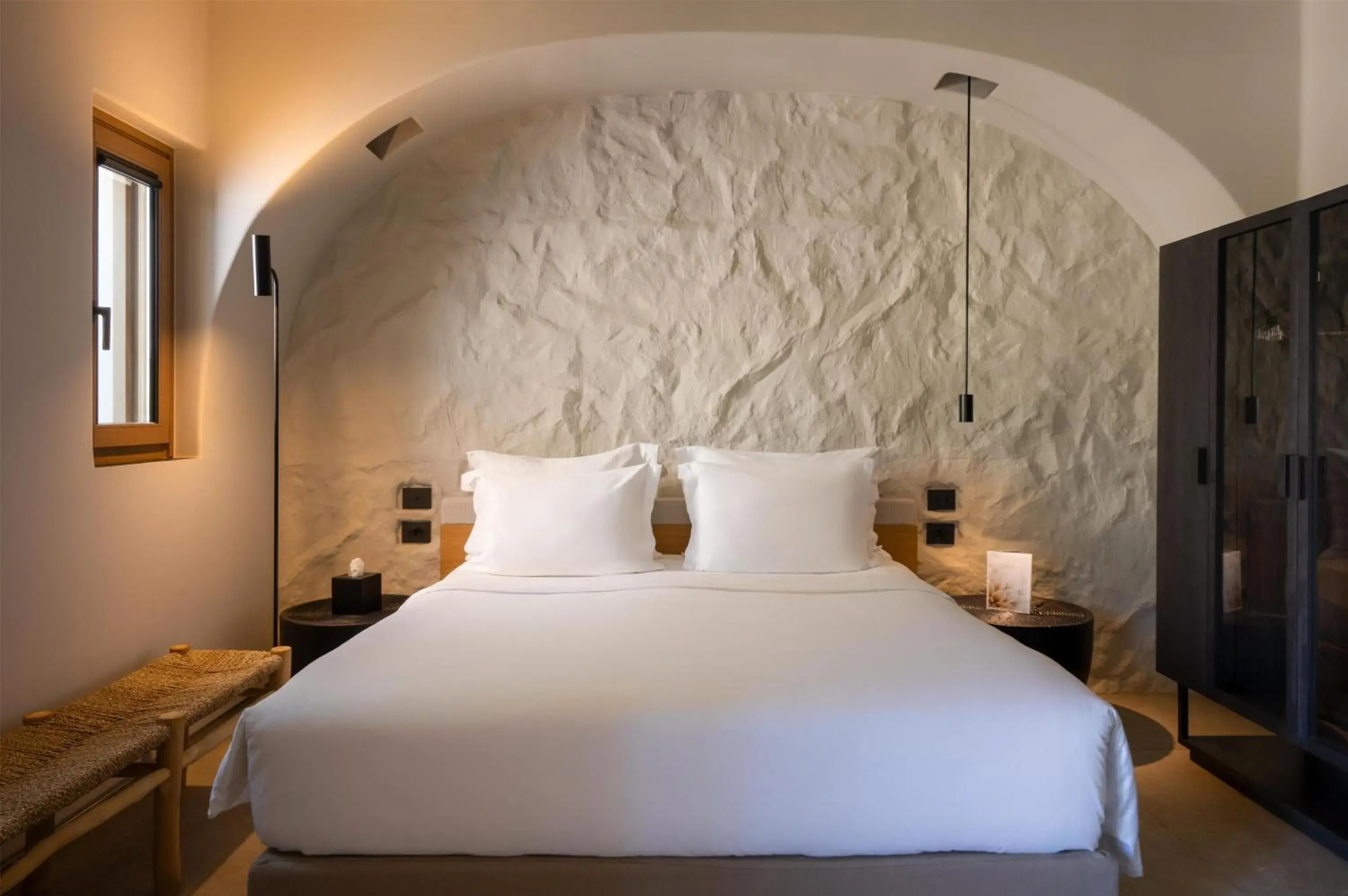 Photo of the whole room, Bed in Radisson Blu Zaffron Resort, Santorini Photo of the whole room, Bed in Radisson Blu Zaffron Resort, Santorini