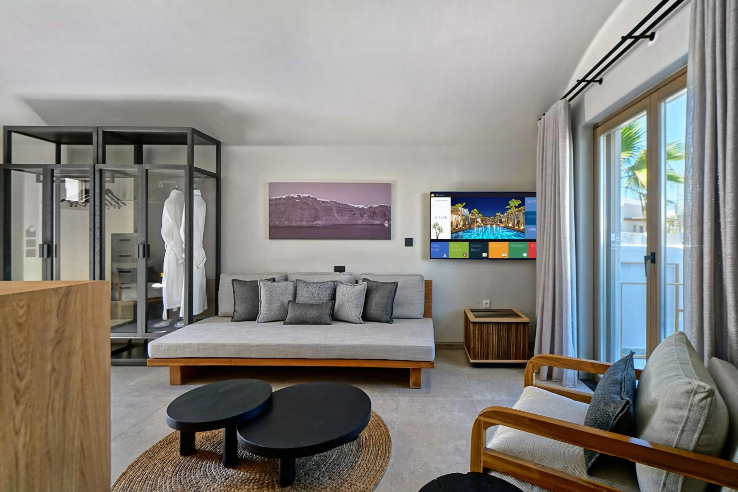 Photo of the whole room in Radisson Blu Zaffron Resort, Santorini