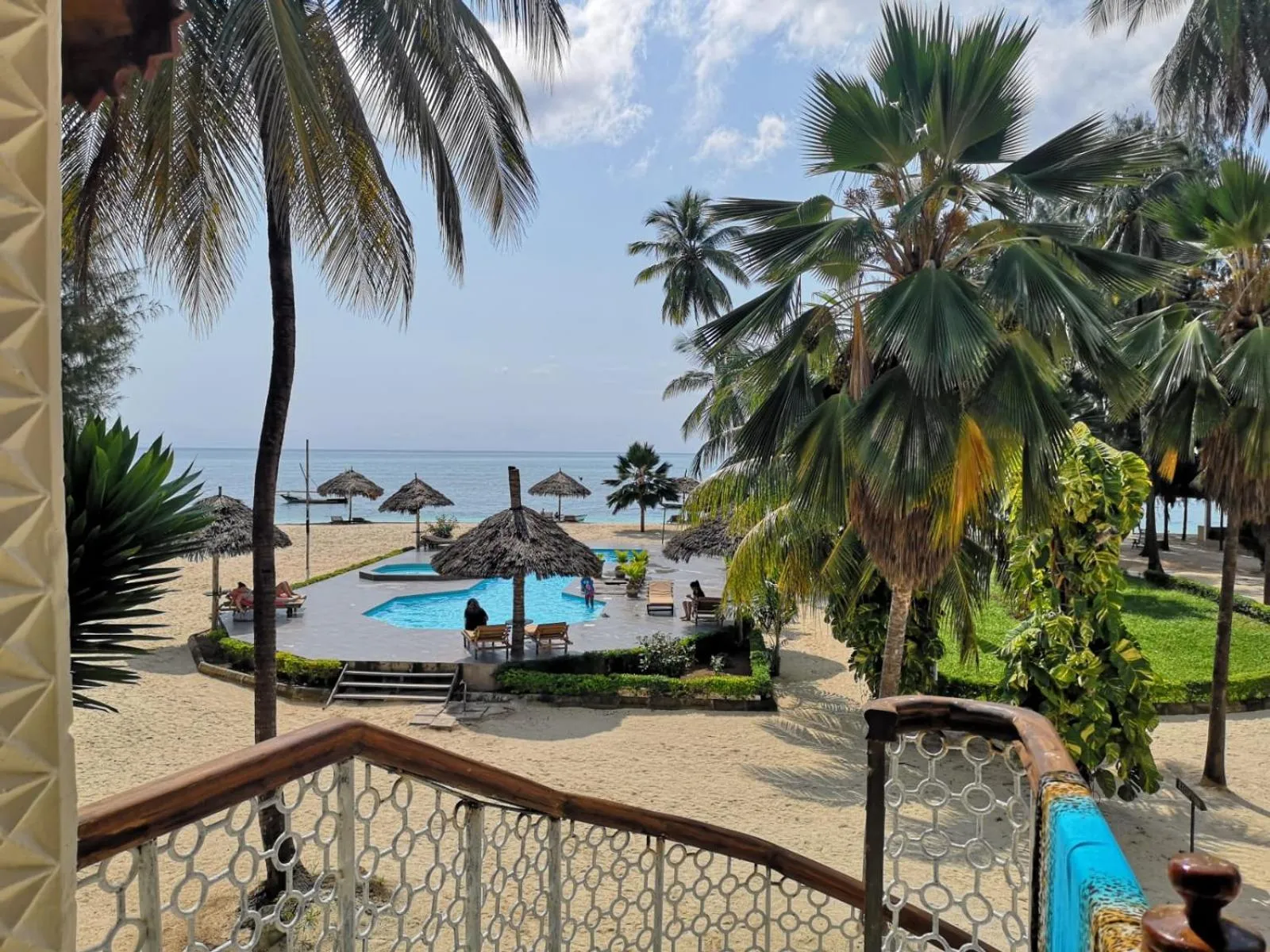 Balcony/Terrace in Smiles Beach Hotel