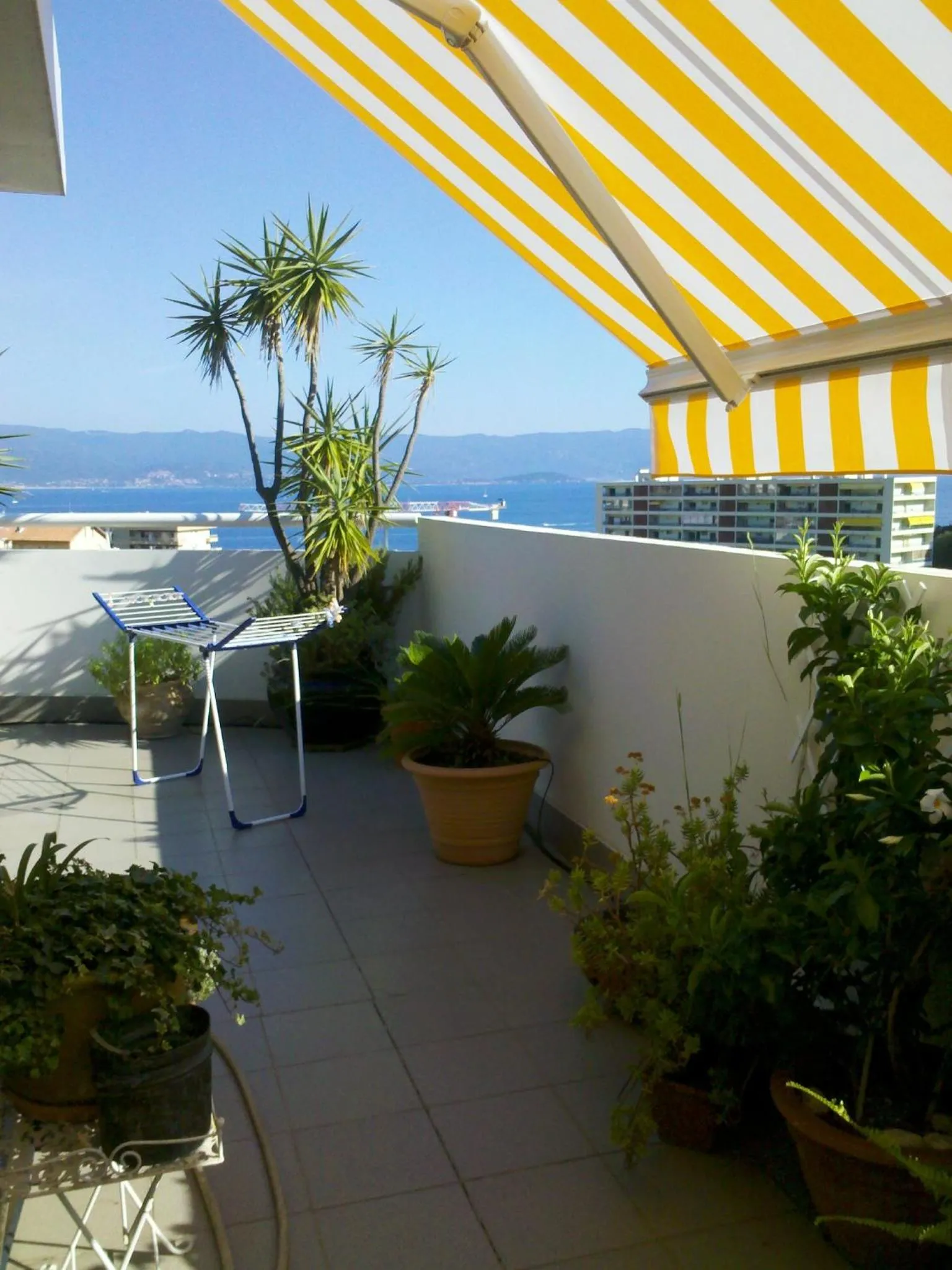 Balcony/Terrace in Chambre d'hôte Les Jardins Du Forcone