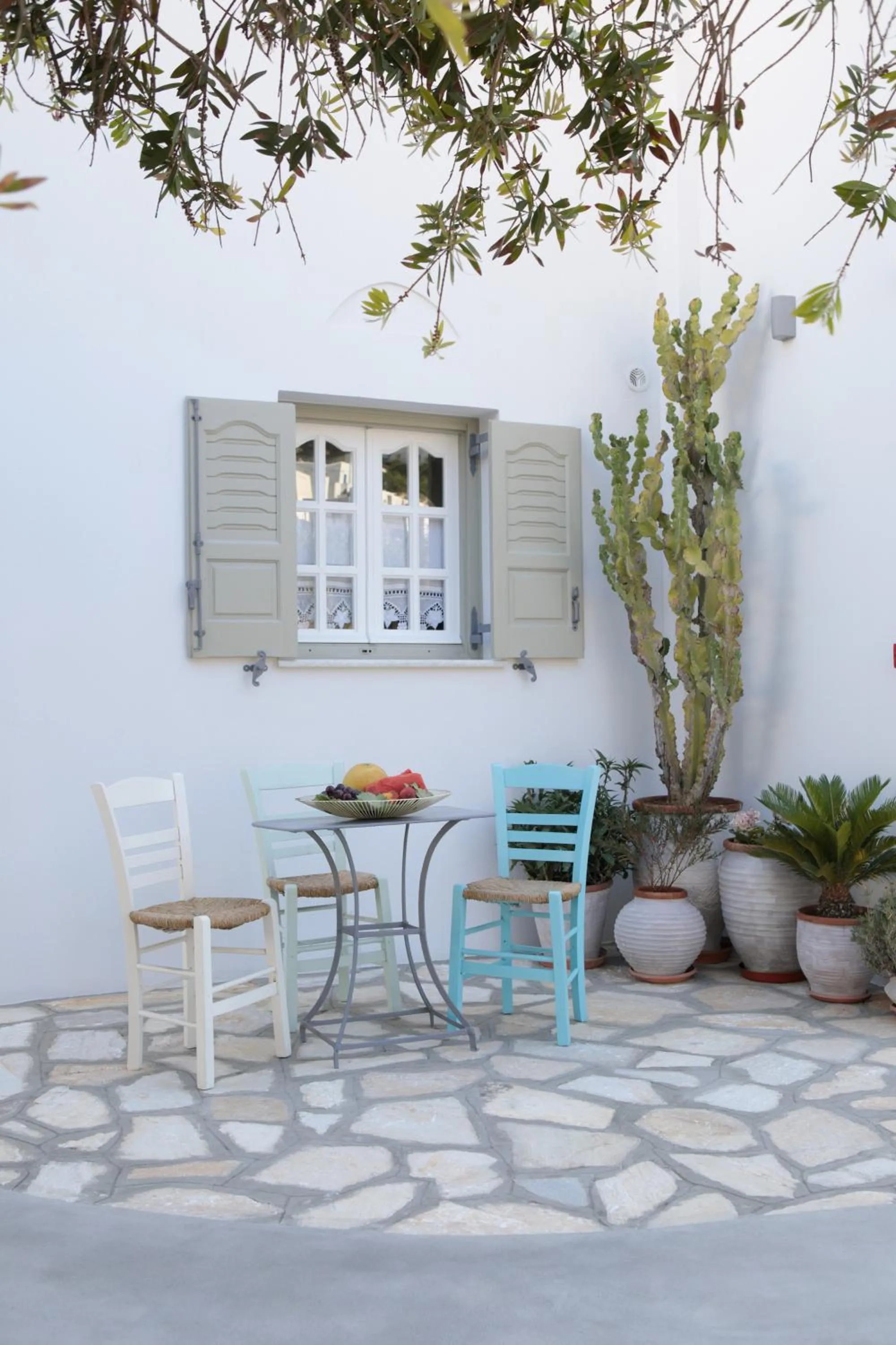 Garden in Aeolos Villas Sustainable Living