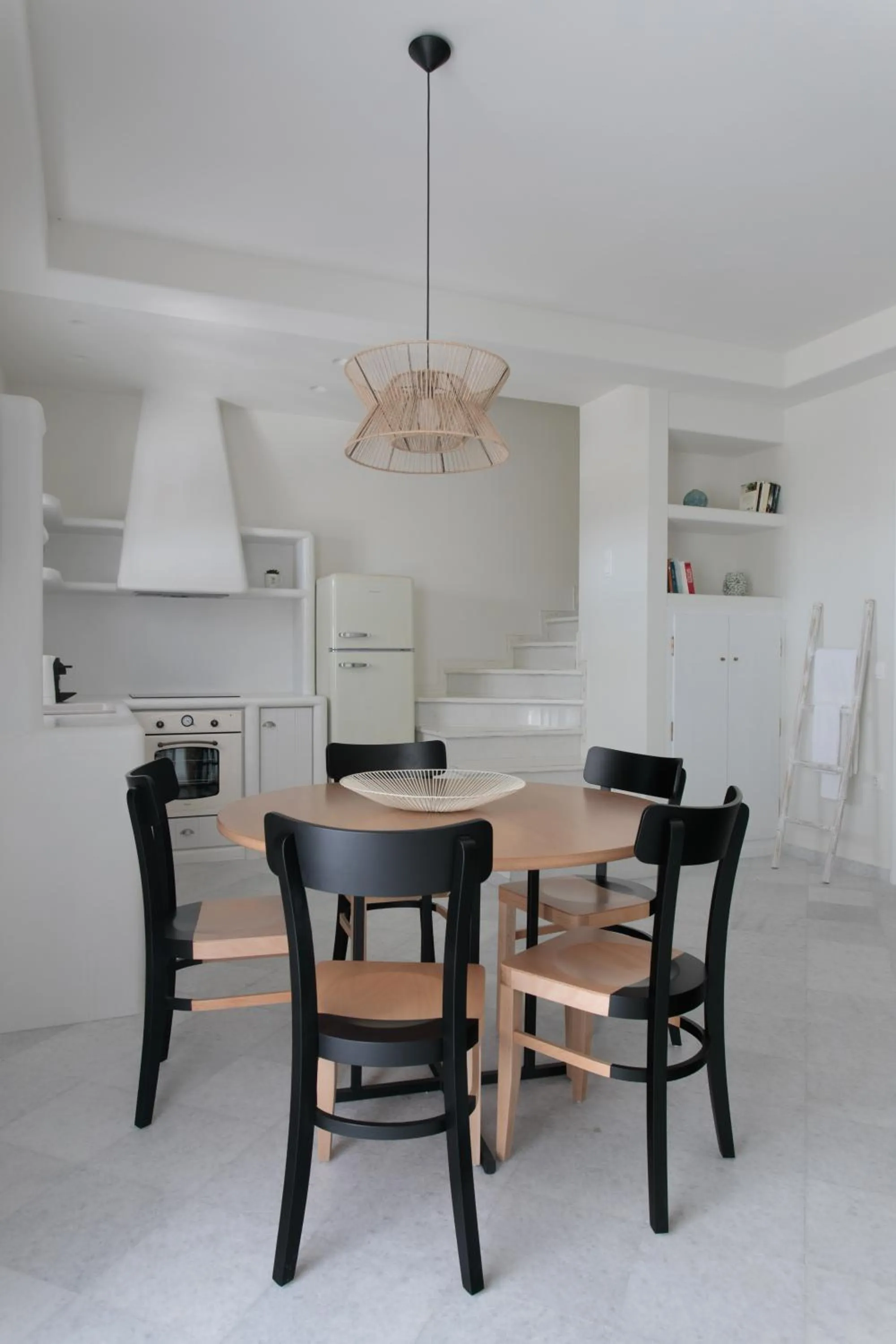 Dining area in Aeolos Villas Sustainable Living