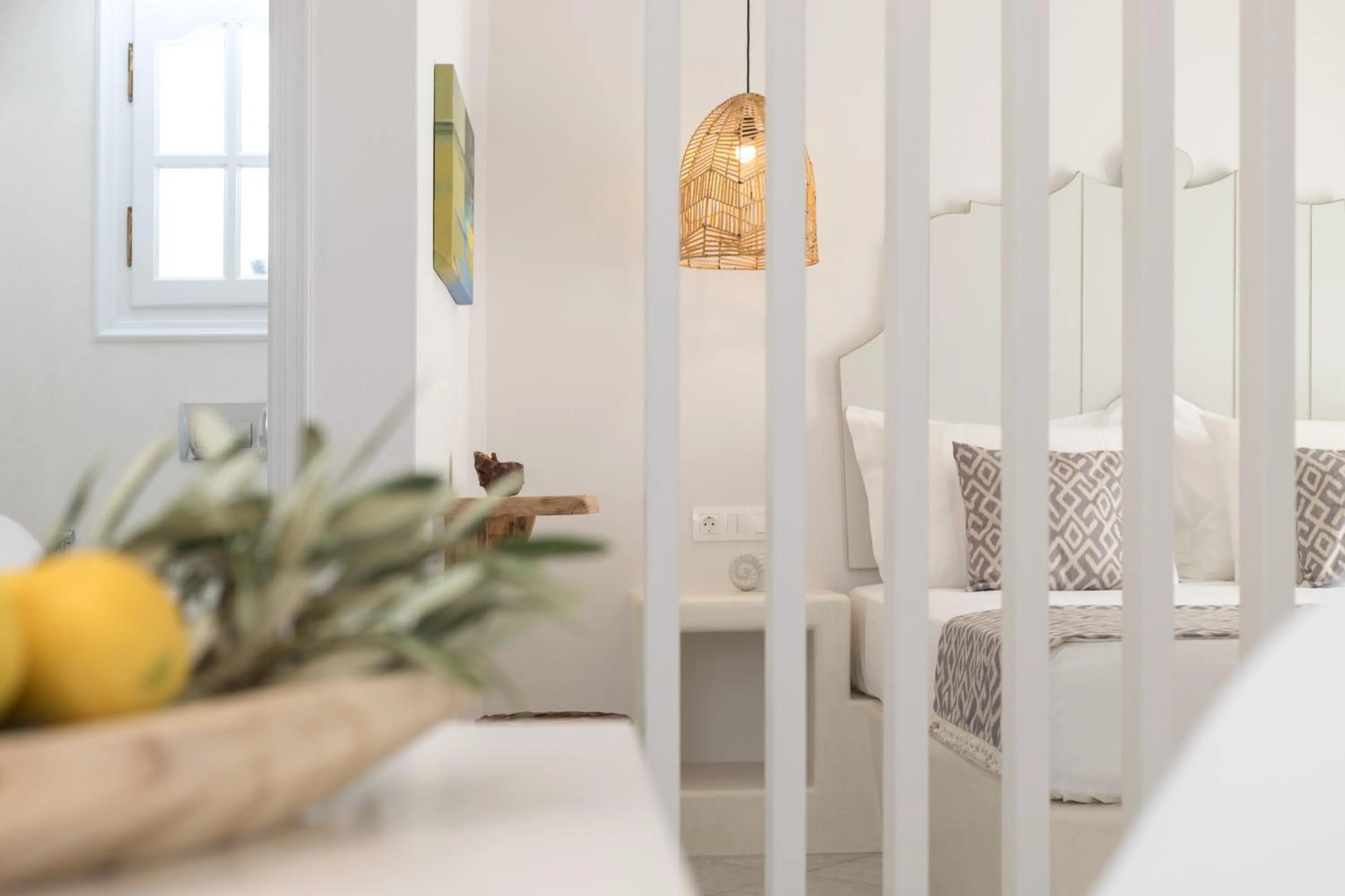 Bedroom, Bed in Aeolos Villas Sustainable Living